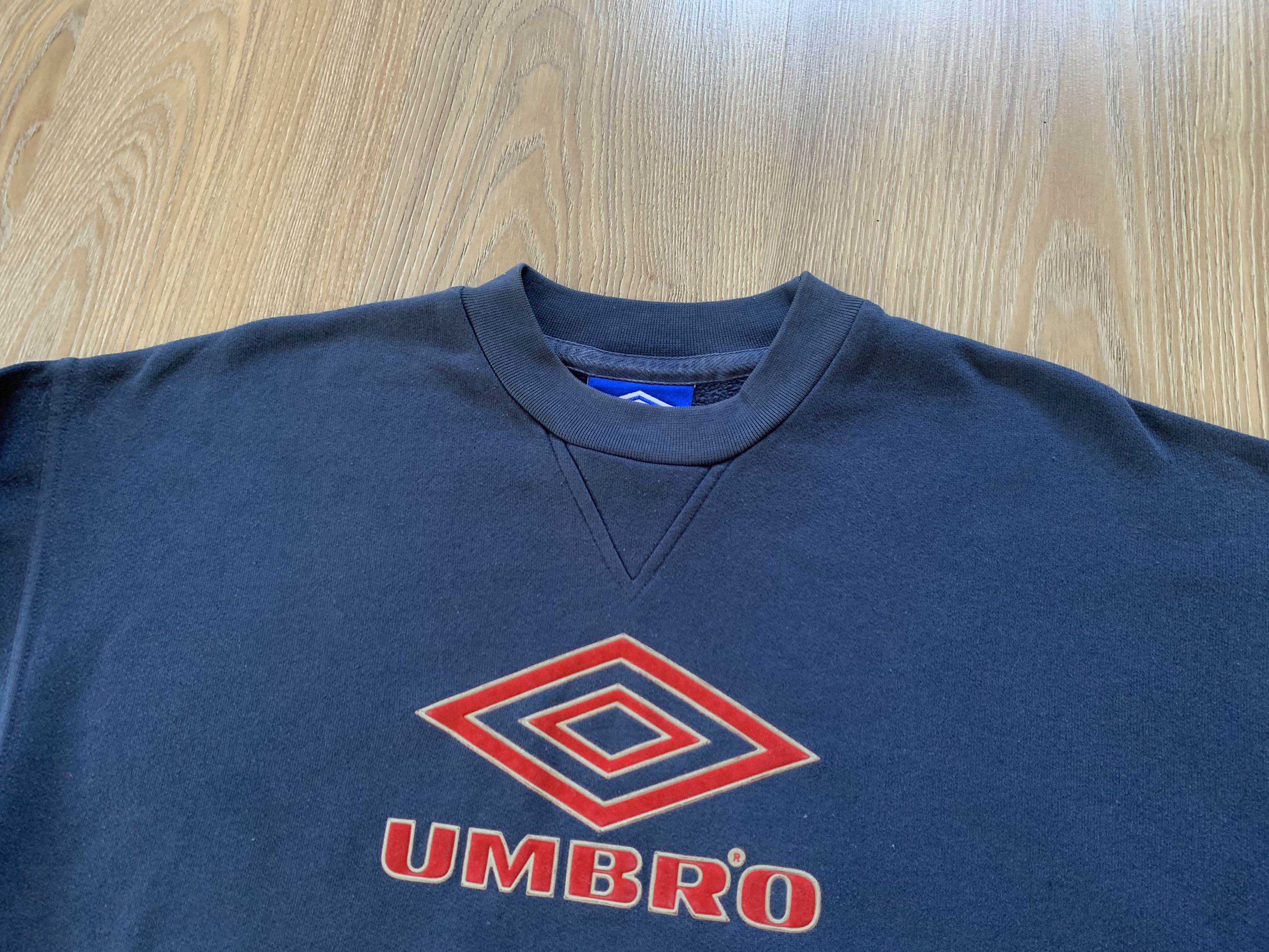 Umbro × Vintage Umbto Vintage Reflective Print Sweatshirt Size US XS / EU 42 / 0 - 4 Thumbnail