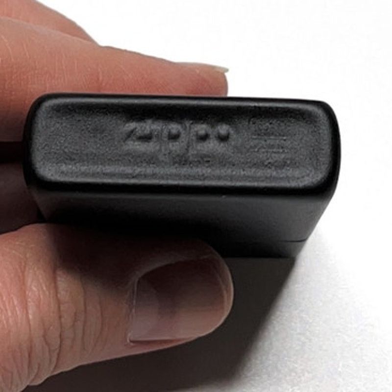 Zippo RARE Vintage Zippo – Zig Zag Man – Black Matte – 1997 MINT Size ONE SIZE - 11 Thumbnail