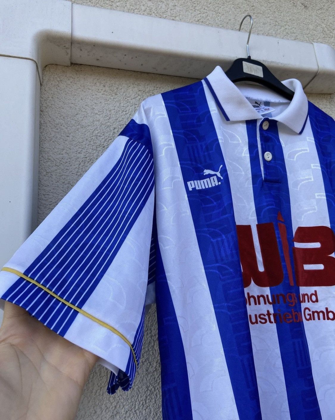 Puma Vintage Puma Germany Football Jersey 90s rare archive Size US XXL / EU 58 / 5 - 3 Thumbnail