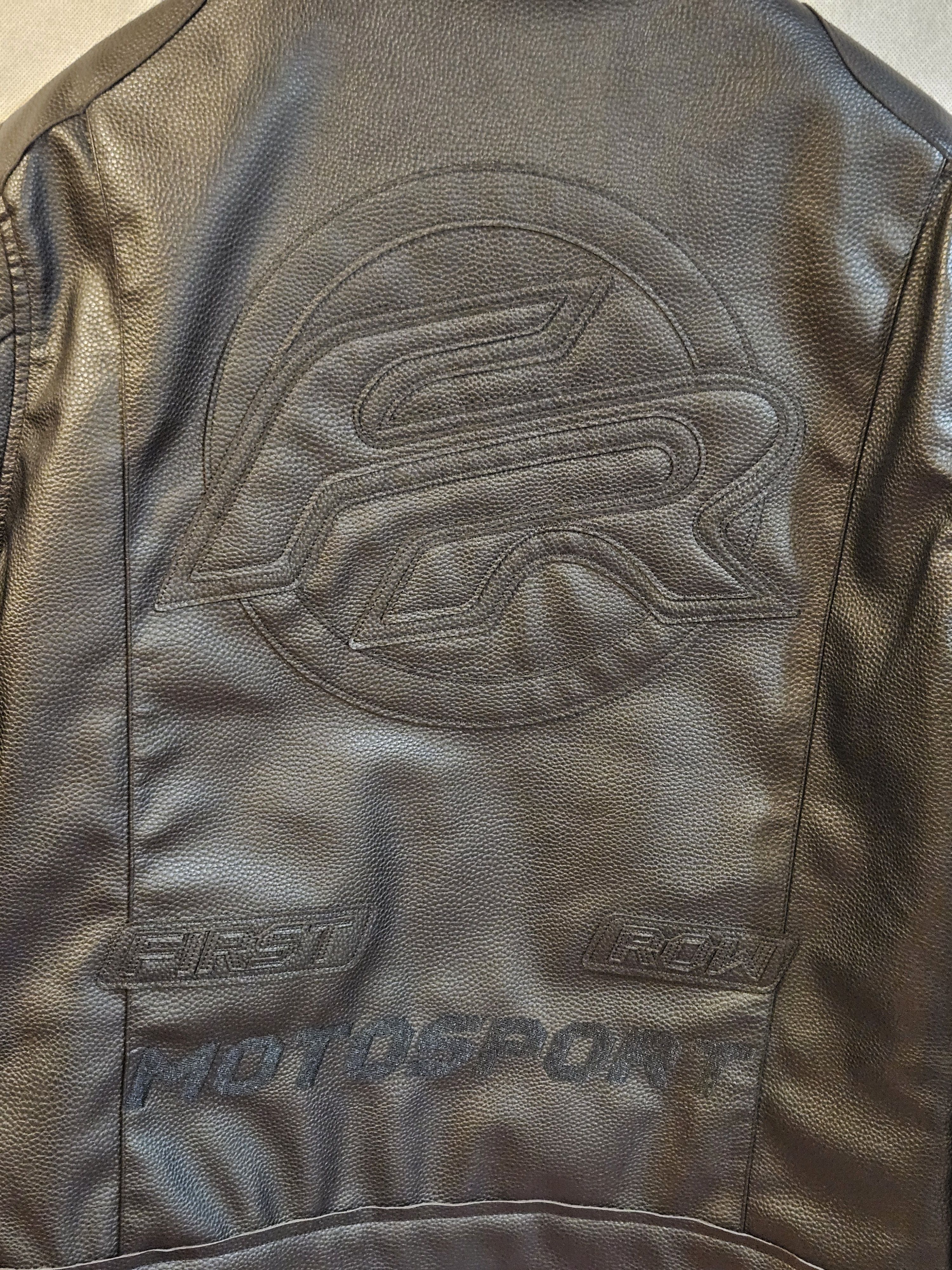 Other FIRST ROW Faux-Leather Biker Jacket Size US L / EU 52-54 / 3 - 9 Thumbnail