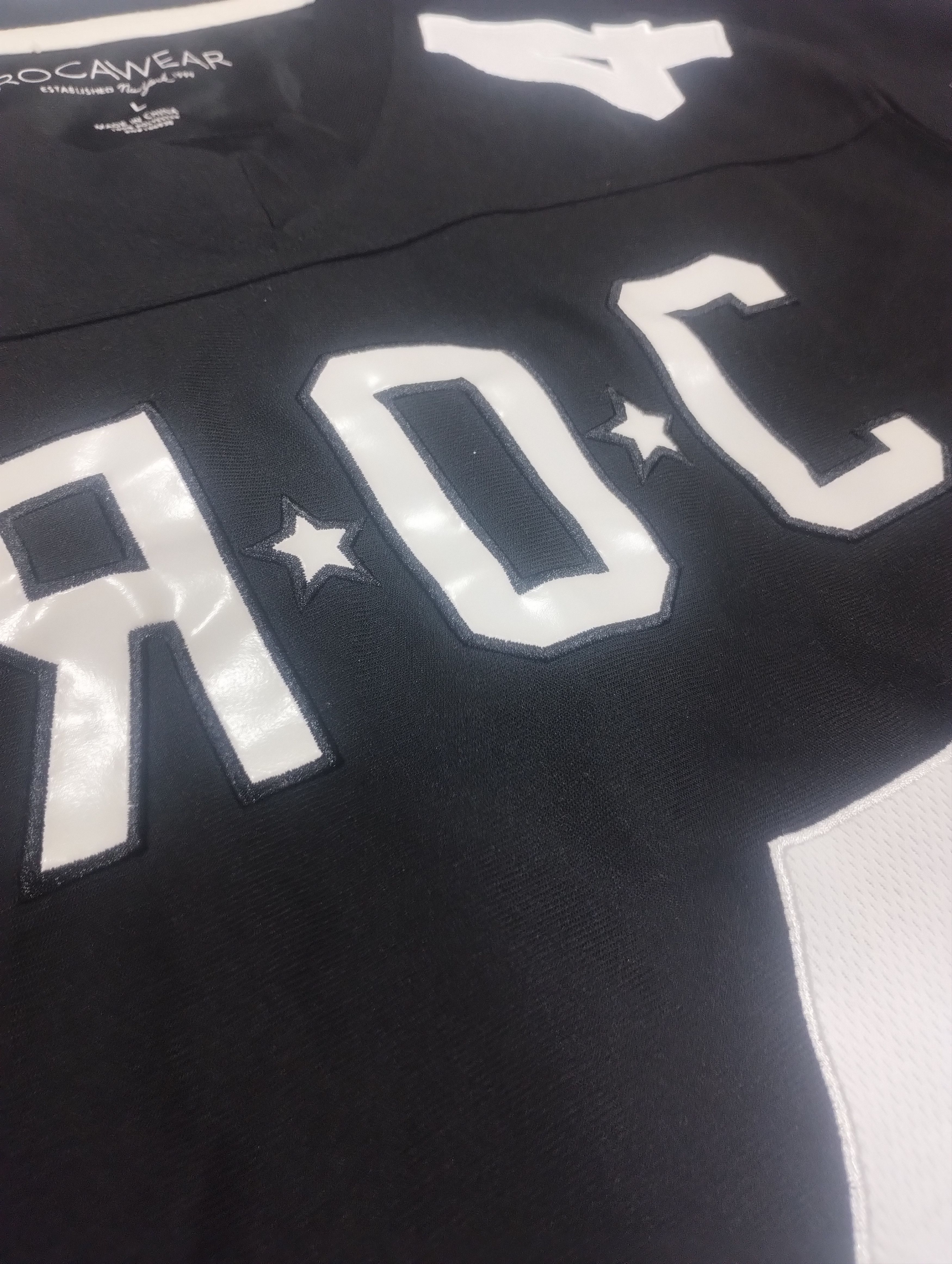 Rocawear Rocawear ROC #4 “CARTER” Jersey Black L Y2K Size US L / EU 52-54 / 3 - 9 Thumbnail