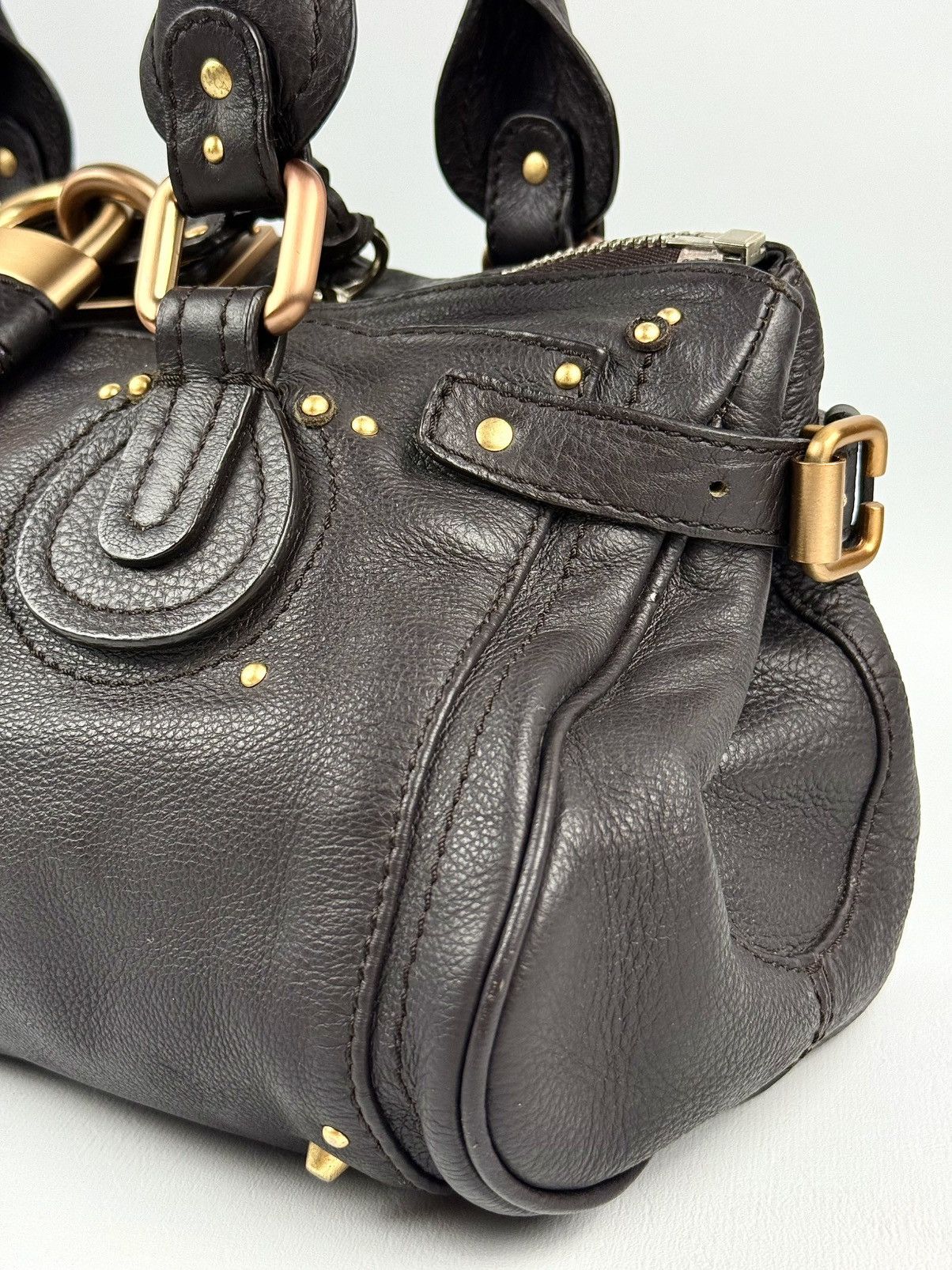 Chloe Chloe - Phoebe Philo - 2005 - Dark Chocolate - Paddington Size ONE SIZE - 5 Thumbnail