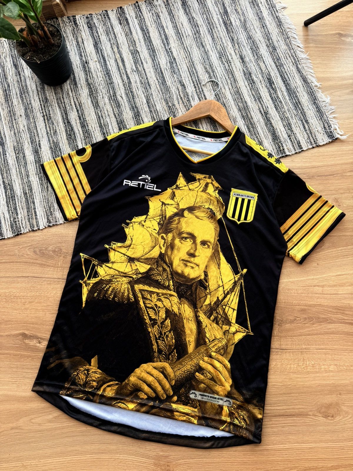 Adidas Retiel Club Almirante Brown Soocer Football Jersey Sz M Size US M / EU 48-50 / 2 - 1 Thumbnail