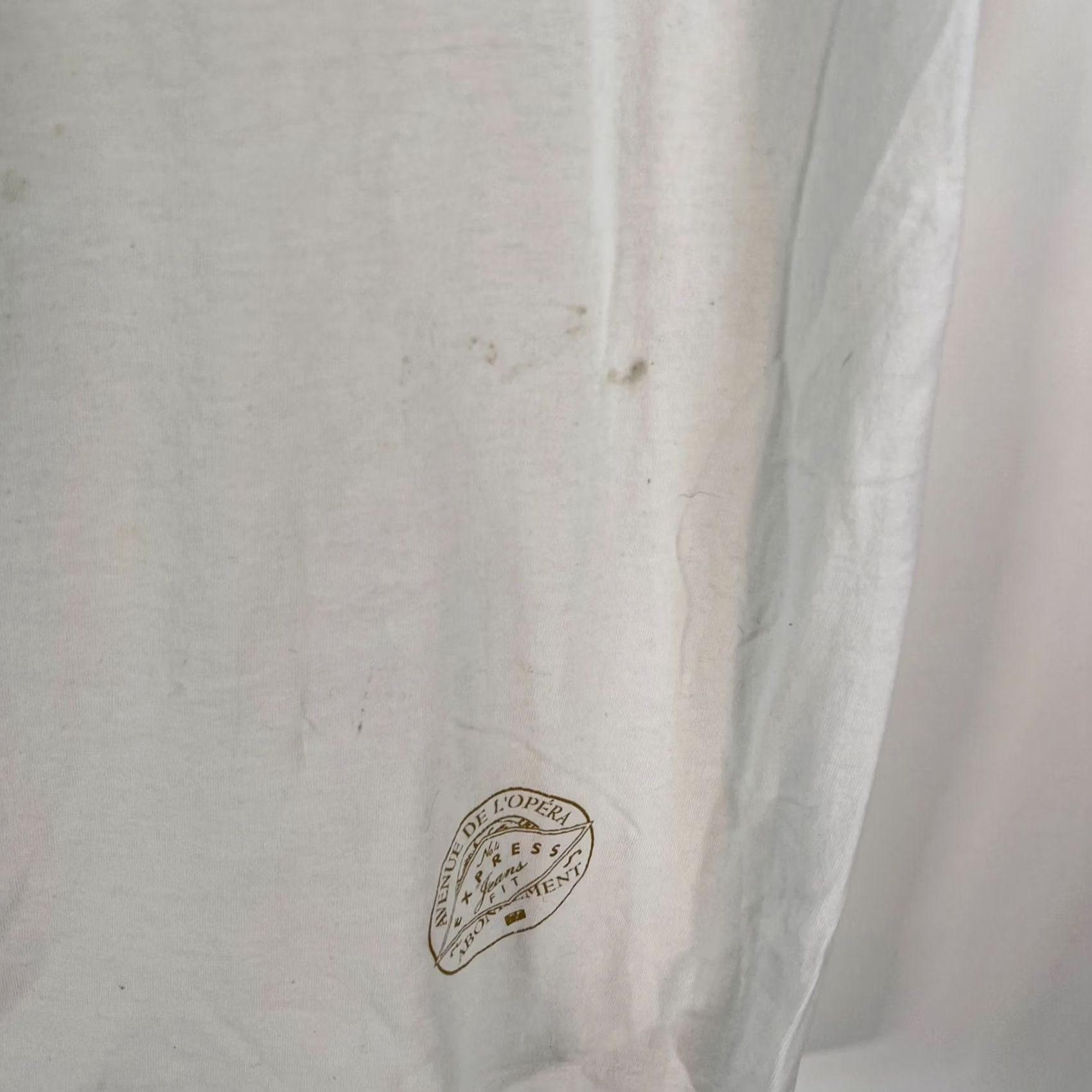 Express Express Womens Graphic White T-Shirt One Size XL Size ONE SIZE - 3 Thumbnail