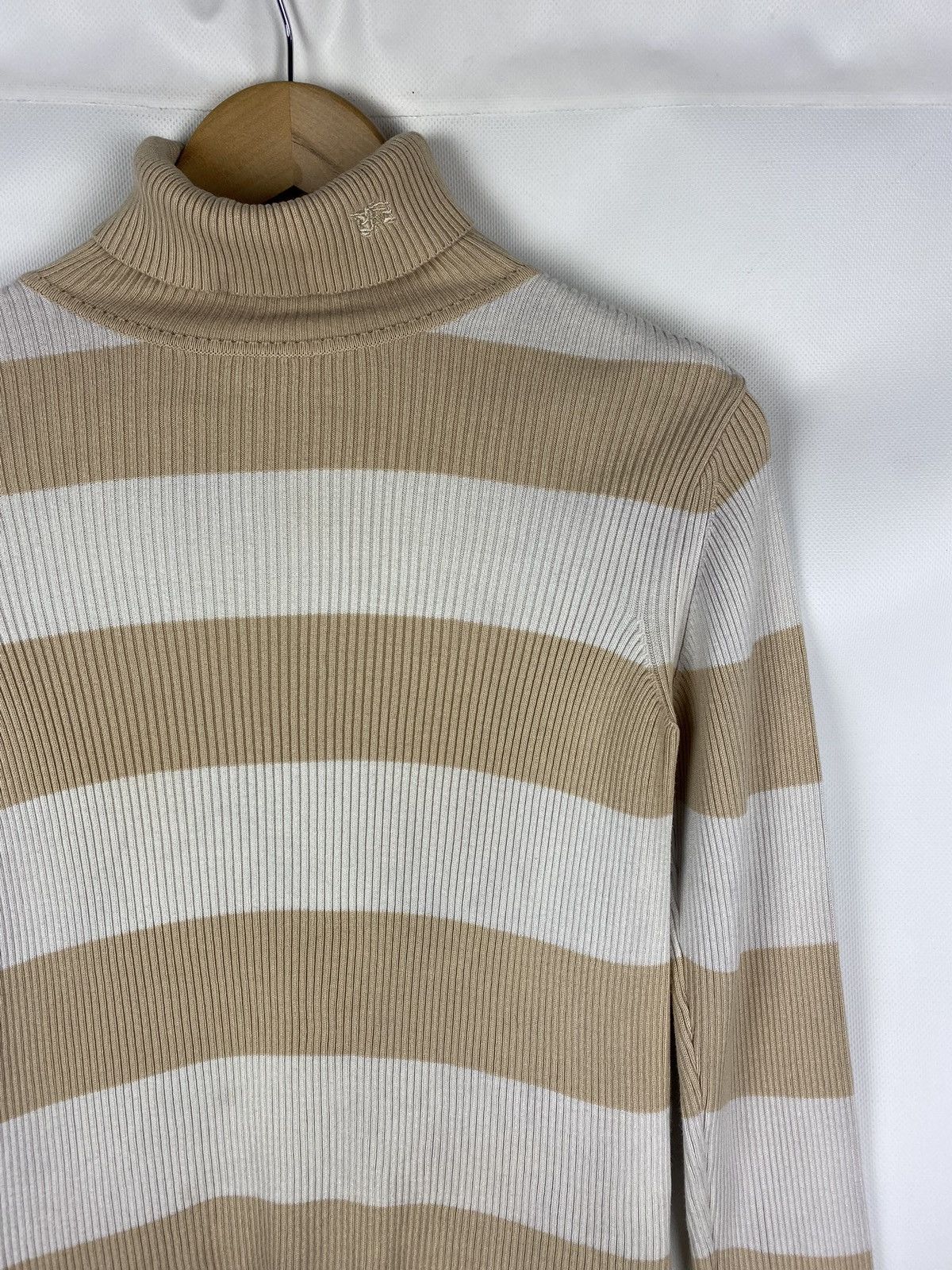 Burberry Burberry ladies teens turtleneck striped sweater pullover Size XS / US 0-2 / IT 36-38 - 3 Thumbnail