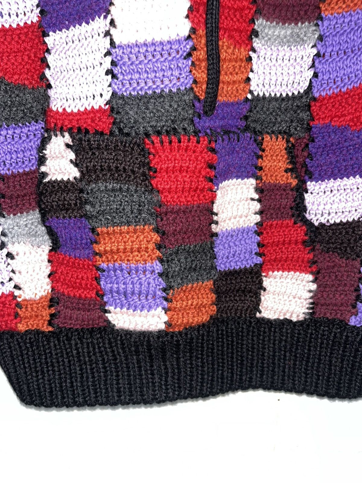 Marni MARNI CREWNECK CROCHET MULTICOLOR SWEATER Size US S / EU 44-46 / 1 - 6 Thumbnail