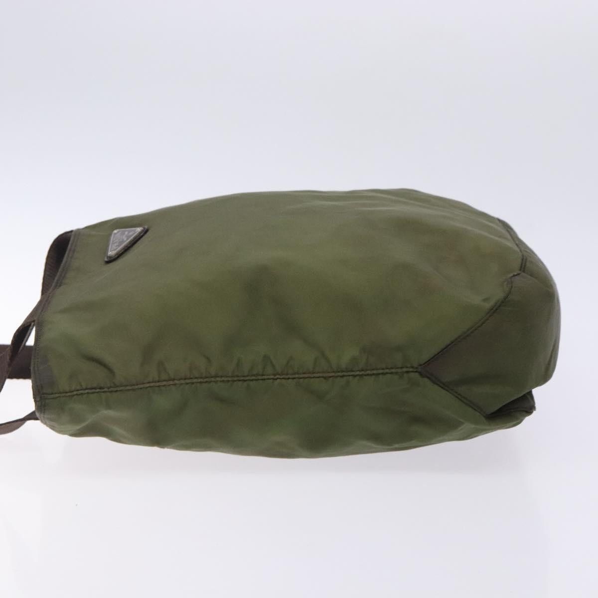 Prada PRADA Tote Bag Nylon Khaki Silver Size ONE SIZE - 5 Thumbnail