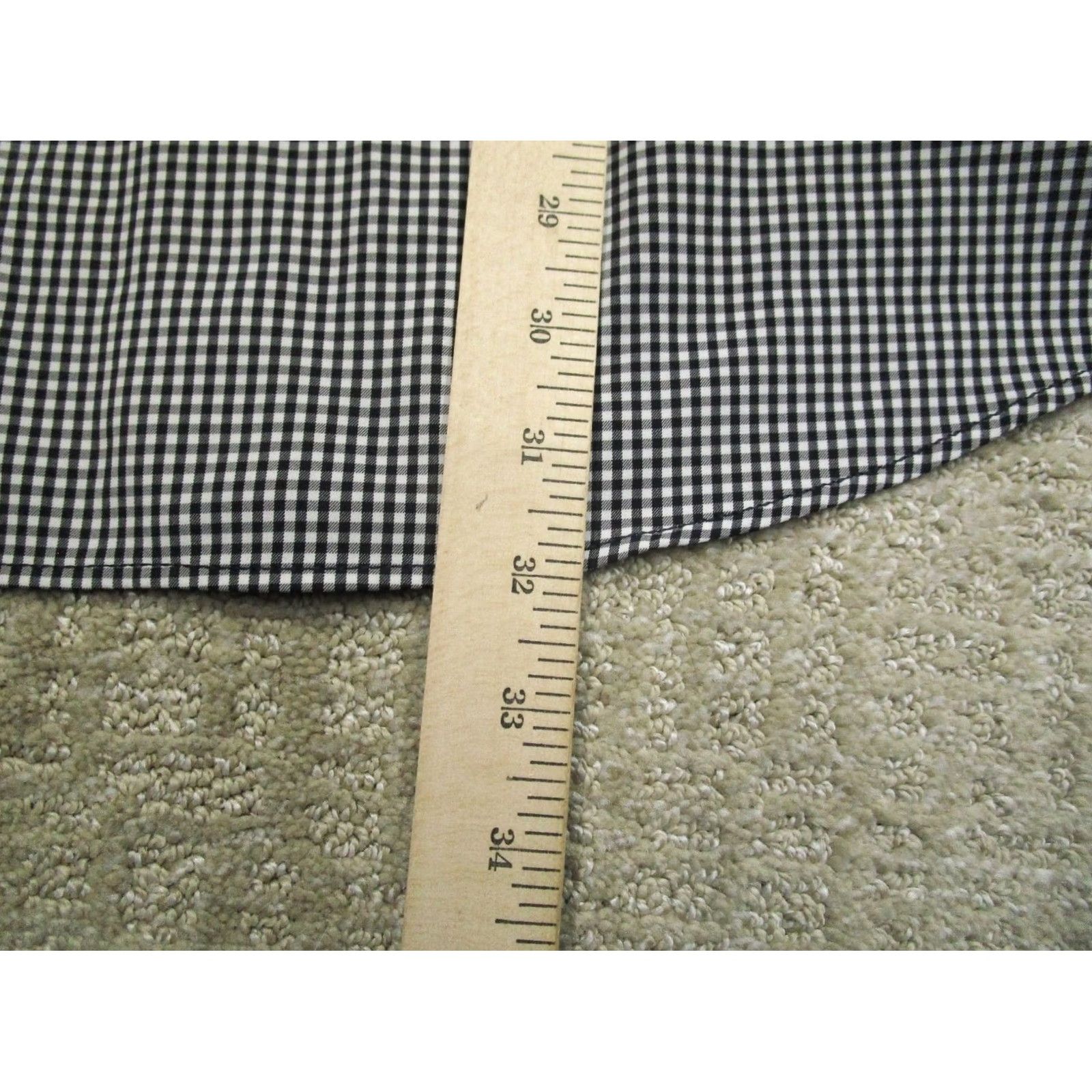 Peter Millar Peter Millar Shirt Men XXL Black Check Summer Comfort Long Sleeve Size US XXL / EU 58 / 5 - 7 Thumbnail