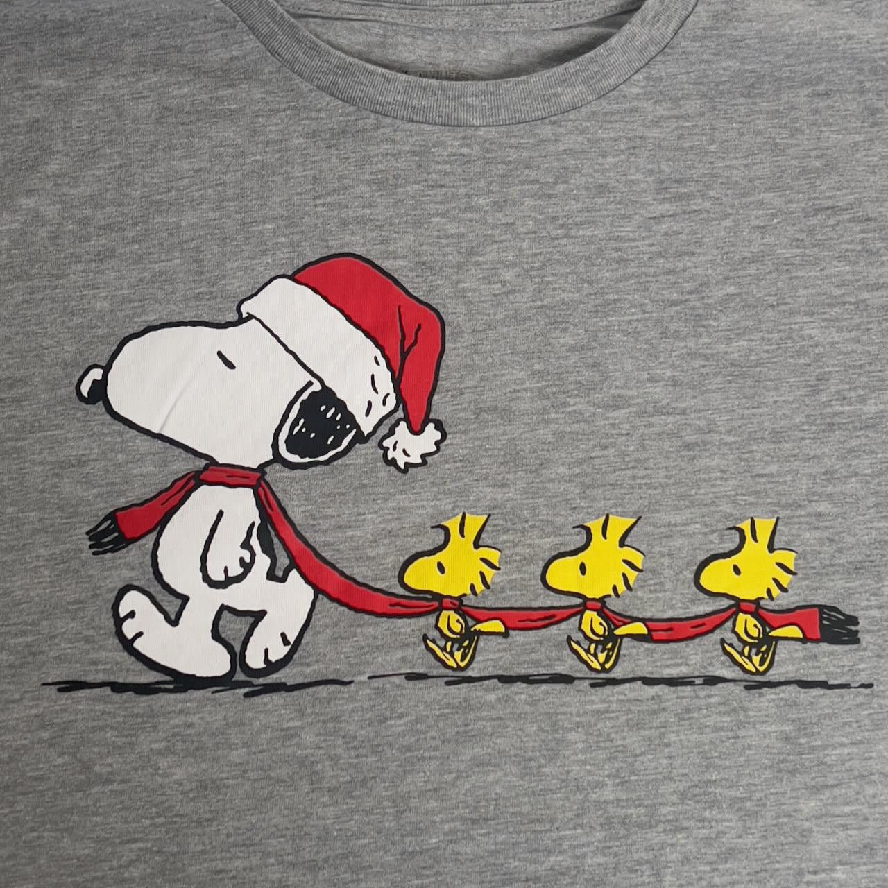 Peanuts Snoopy & Woodstock Holiday T-Shirt Youth XL Size XL / US 12-14 / IT 48-50 - 2 Thumbnail