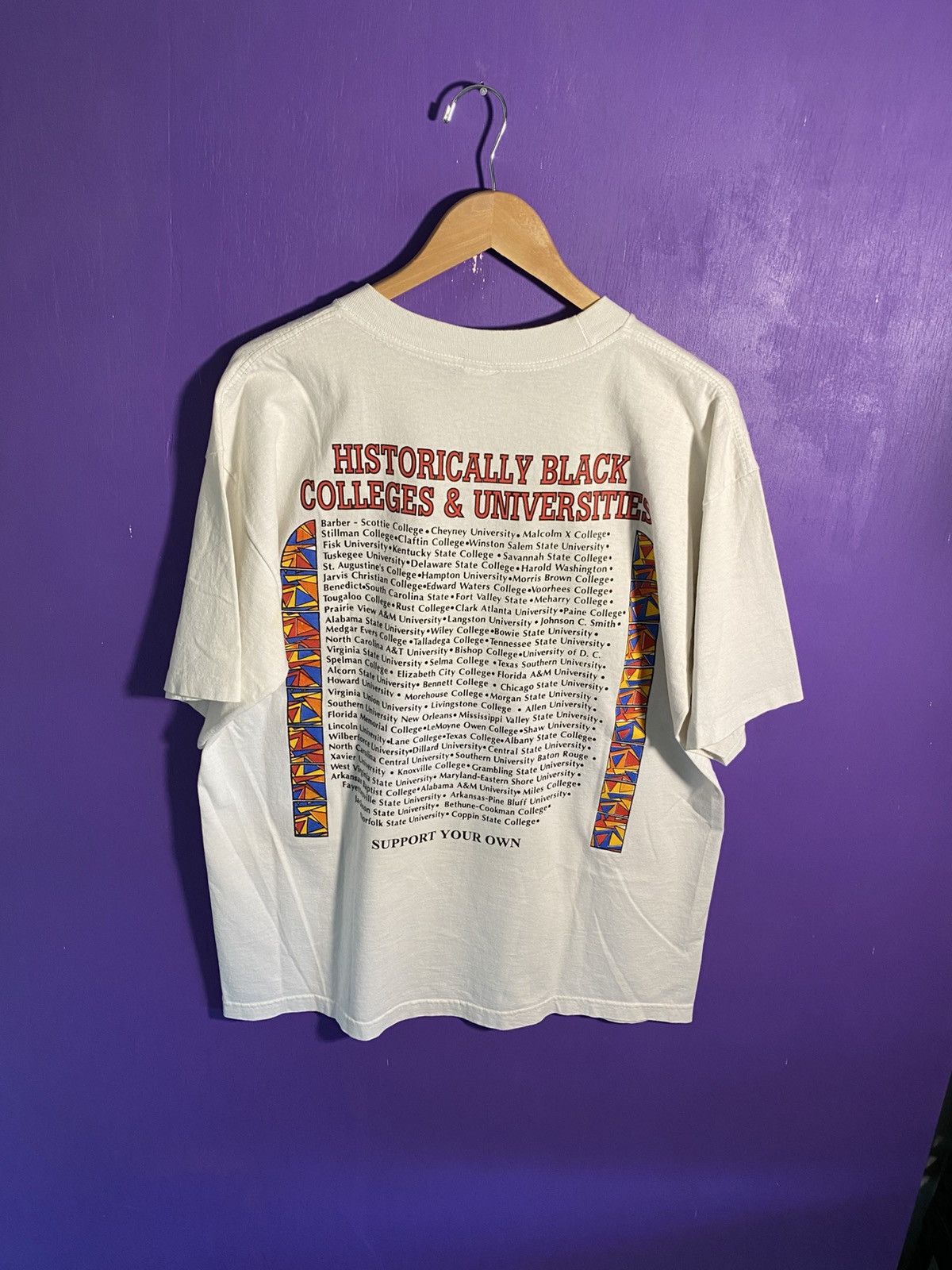 Vintage Vintage 1996 Jackson state vs Tennessee state t-shirt Size US XL / EU 56 / 4 - 2 Thumbnail