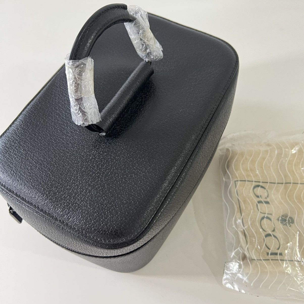 Gucci Gucci Vanity cosmetic Leather vintage bag Size ONE SIZE - 13 Thumbnail