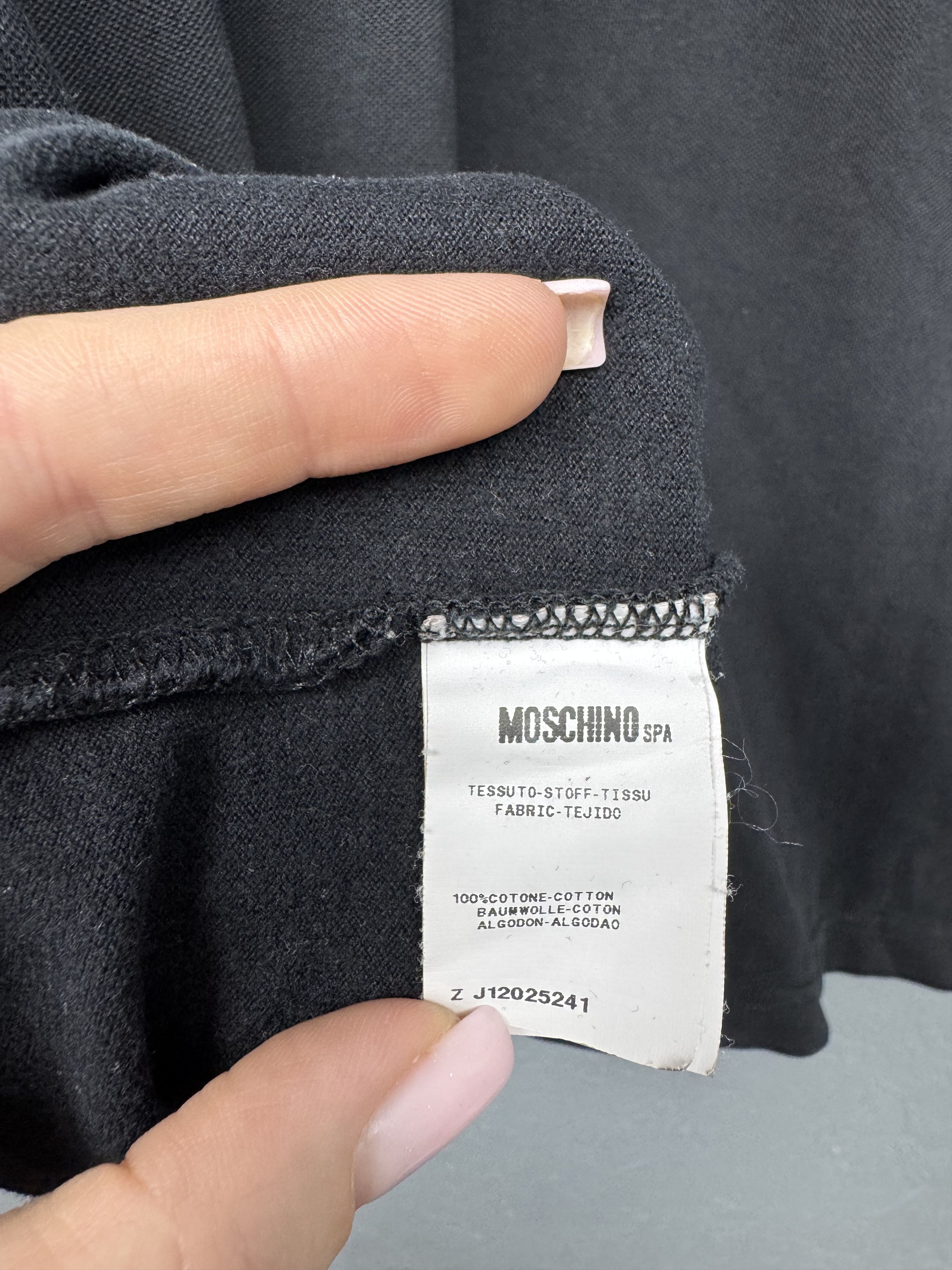 Moschino Moschino Couture Vintage Mens Polo Shirt Size US M / EU 48-50 / 2 - 5 Thumbnail