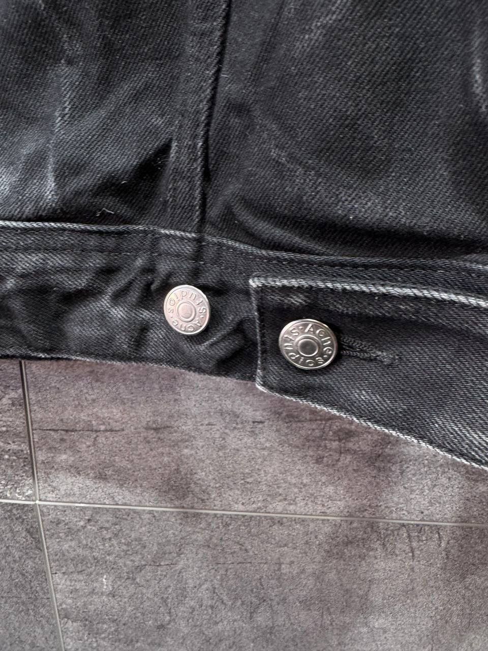 Acne Studios Acne Studios Bla Konst Lamp Black Denim Jacket Size S / US 4 / IT 40 - 12 Thumbnail