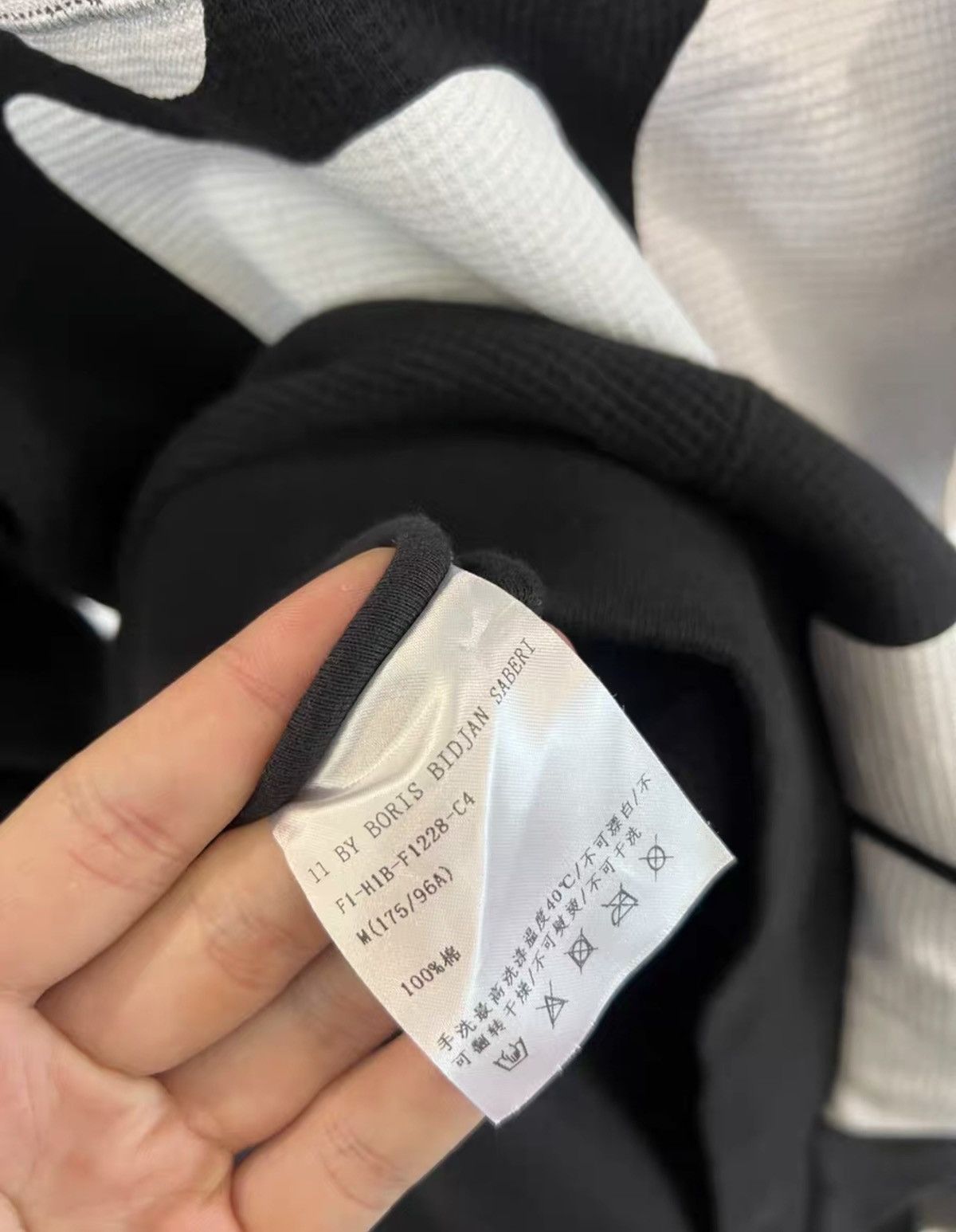11 By Boris Bidjan Saberi 11ByBBS Graphic Print Hoodie with Balaclava Size US M / EU 48-50 / 2 - 6 Thumbnail