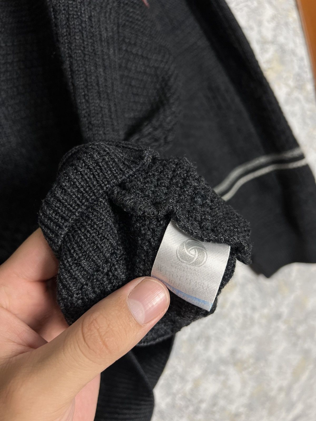 Lacoste × Vintage 🐊 Vintage 90's Lacoste Knitted Baggy Wool Sweater Japan Y2K Size US L / EU 52-54 / 3 - 5 Thumbnail