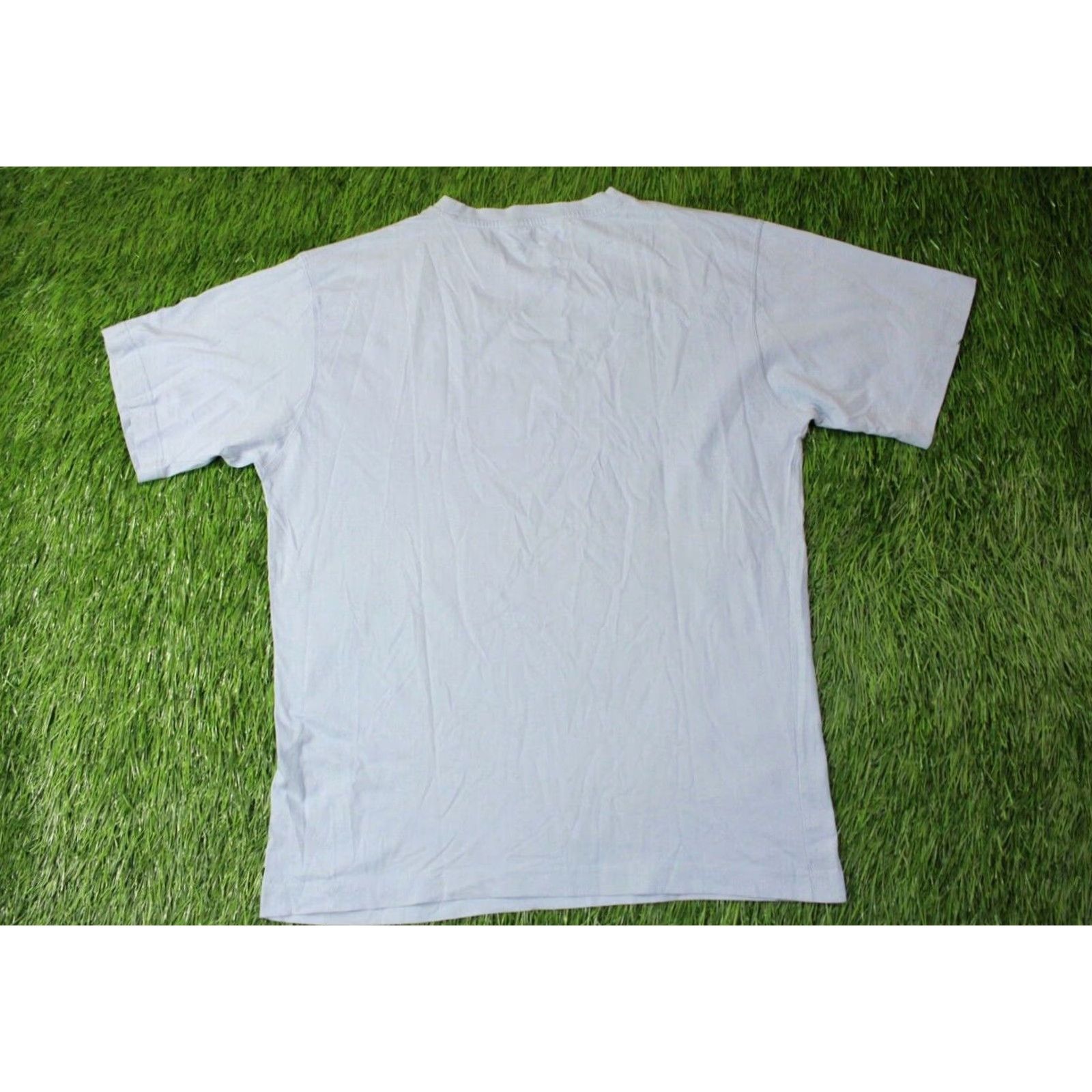 Kappa KAPPA ORIGINAL MEN T-SHIRT SHIRT Short Sleeve Jersey Logo Crew Neck Cotton Blue Large LtdL Mens Size US L / EU 52-54 / 3 - 7 Thumbnail