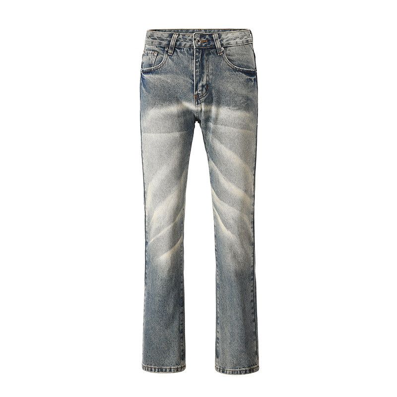 Japanese Brand American high street style washed distressed blue jeans Size US 32 / EU 48 - 1 Thumbnail