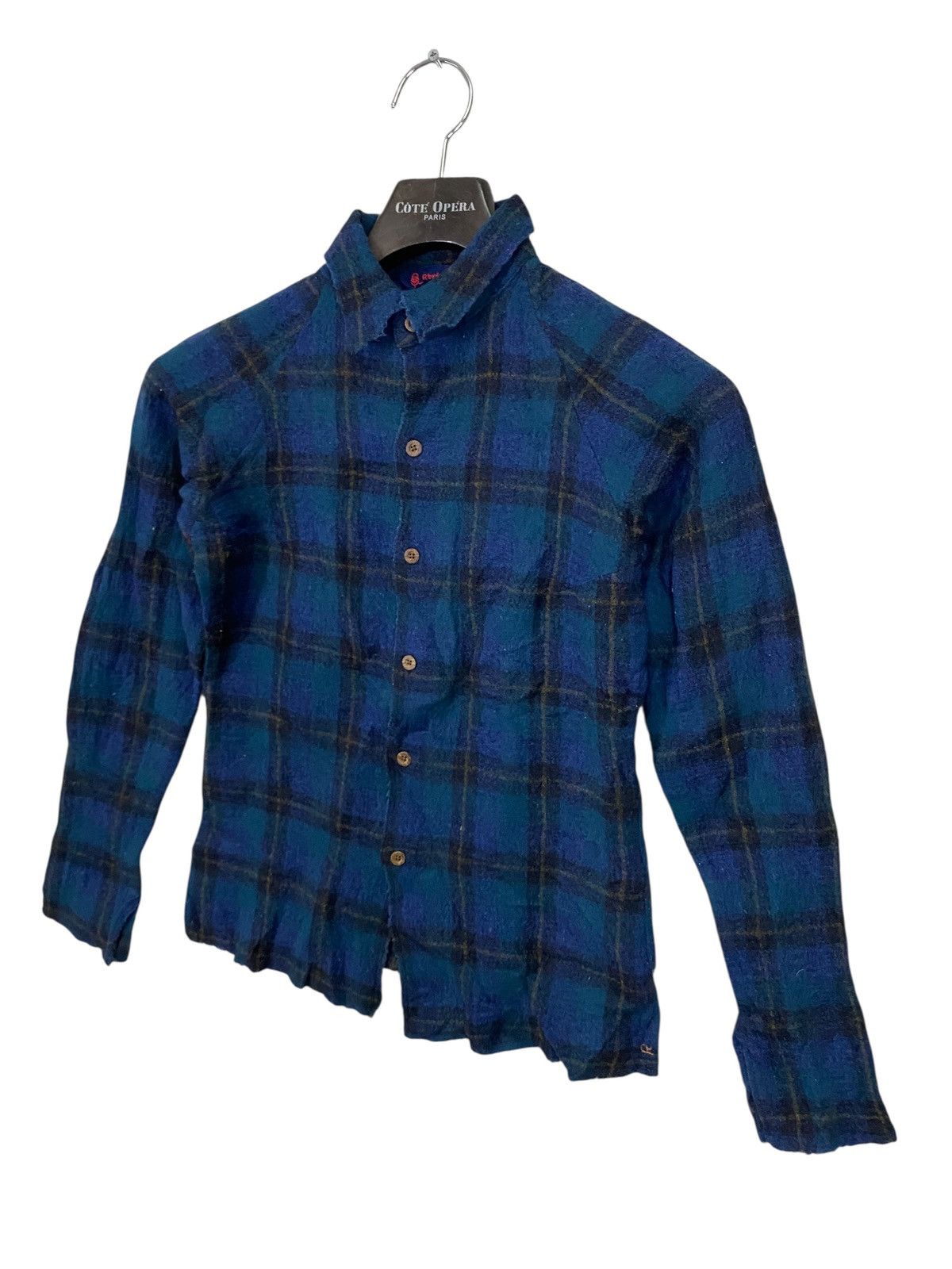 45rpm Vintage R by 45rpm wool shirt button ups tartan style Size US S / EU 44-46 / 1 - 2 Thumbnail