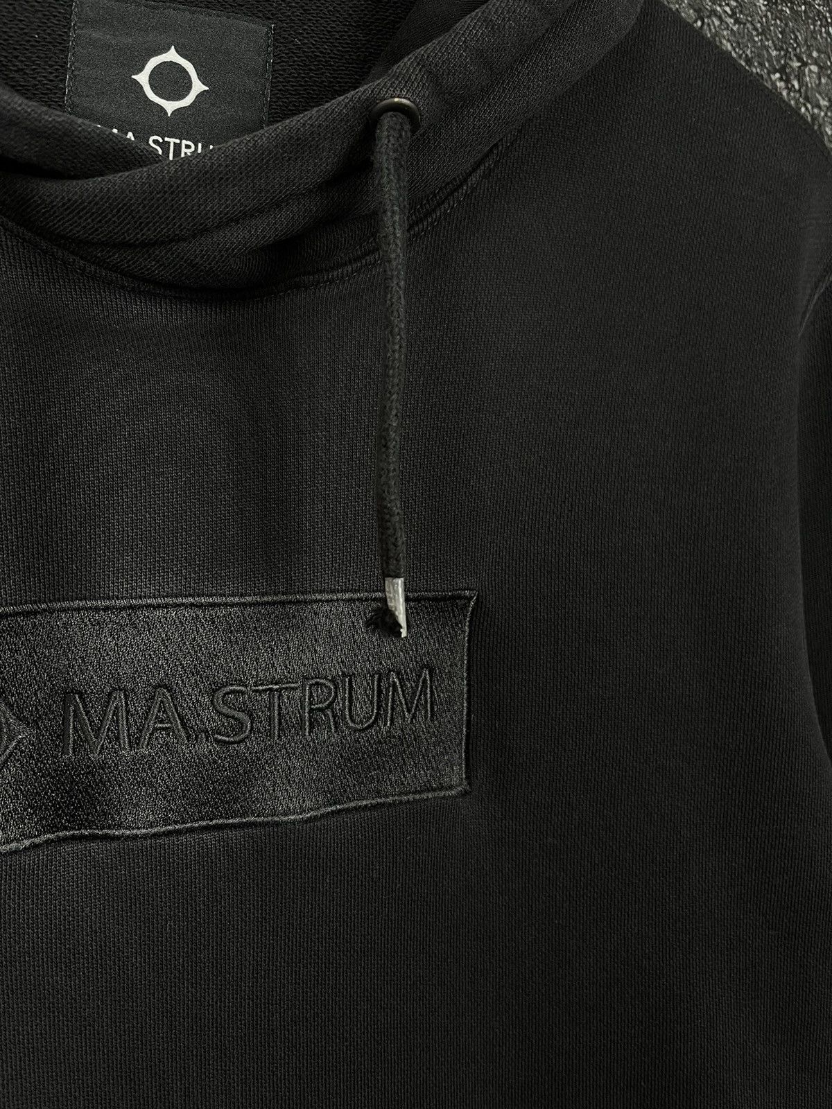 MA.STRUM Ma.Strum Box Logo Black Hoodie Men’s Size M Size US M / EU 48-50 / 2 - 8 Thumbnail