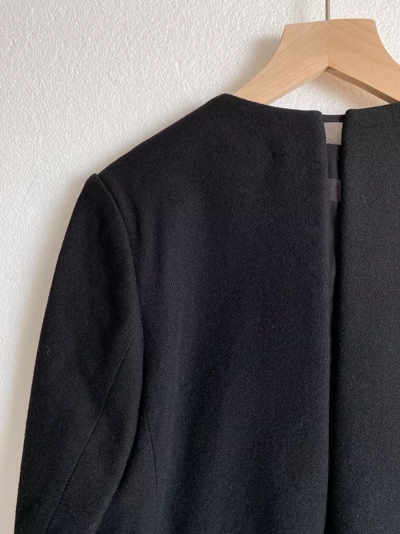 Comme des Garcons Comme Des Garcons Mesh stitching deconstructed wool coat Size S / US 4 / IT 40 - 5 Thumbnail