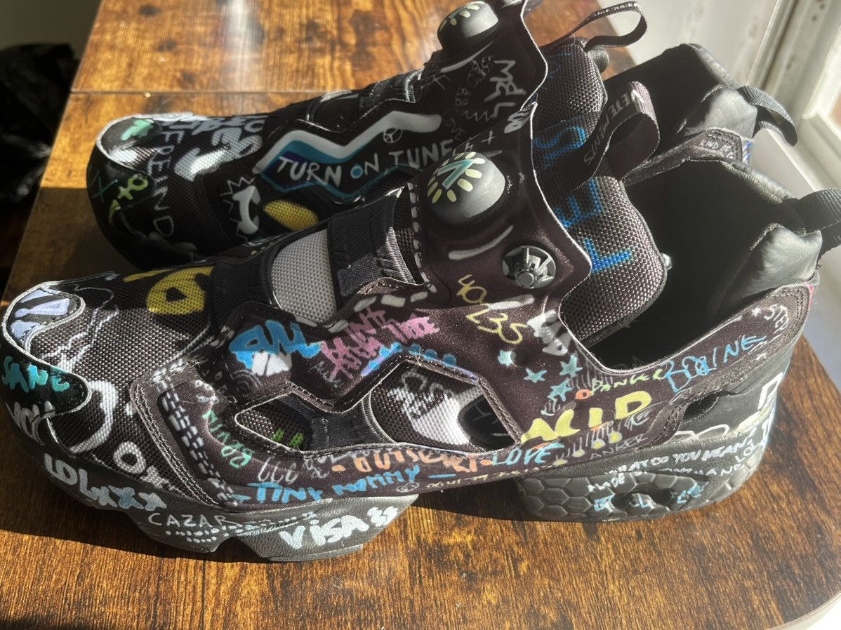 Reebok Vetements x Reebok Instapump Fury Sneakers Size US 11.5 / EU 44-45 - 4 Thumbnail