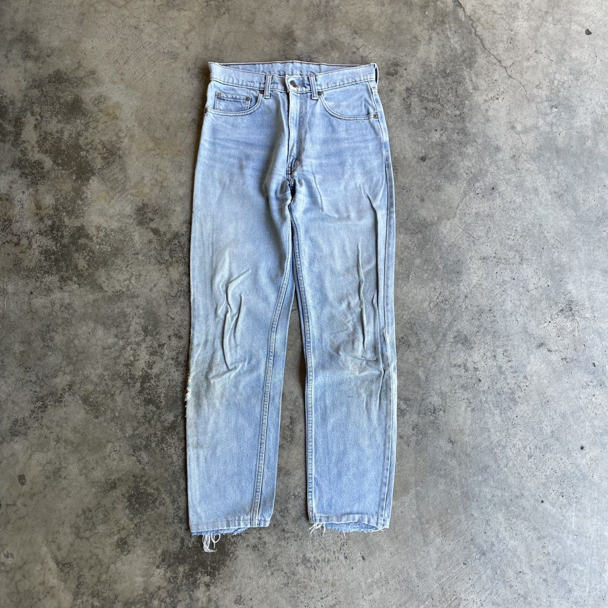 🔥Vintage Levis Stoned Washed Ripped Distress Dirty Jeans