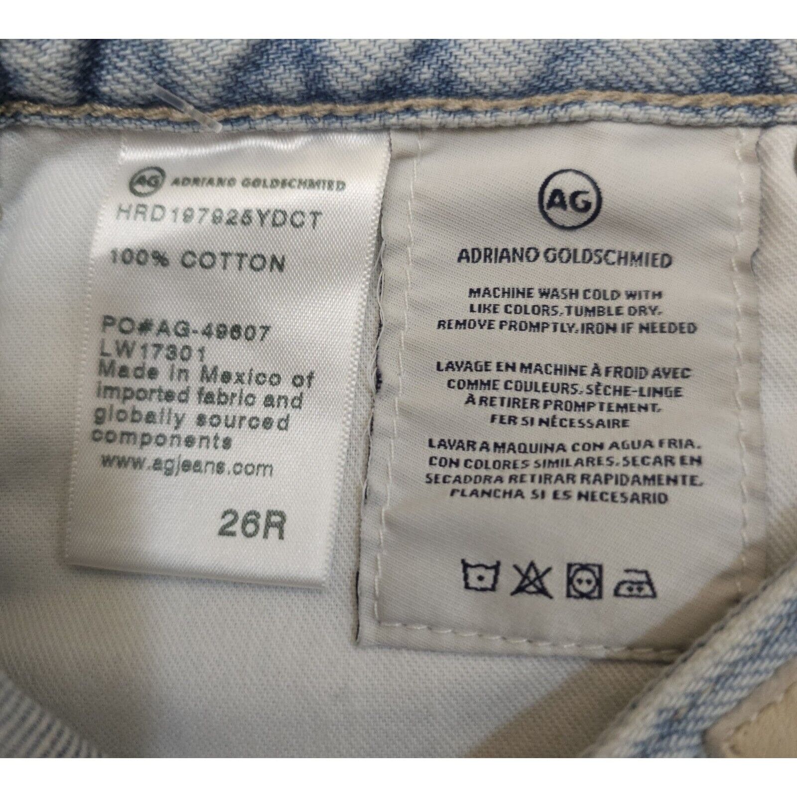 AG Adriano Goldschmied AG-ED Adriano Alexxis High Rise Vintage Straight In 25 Years Size 26" / US 2 / IT 38 - 10 Thumbnail