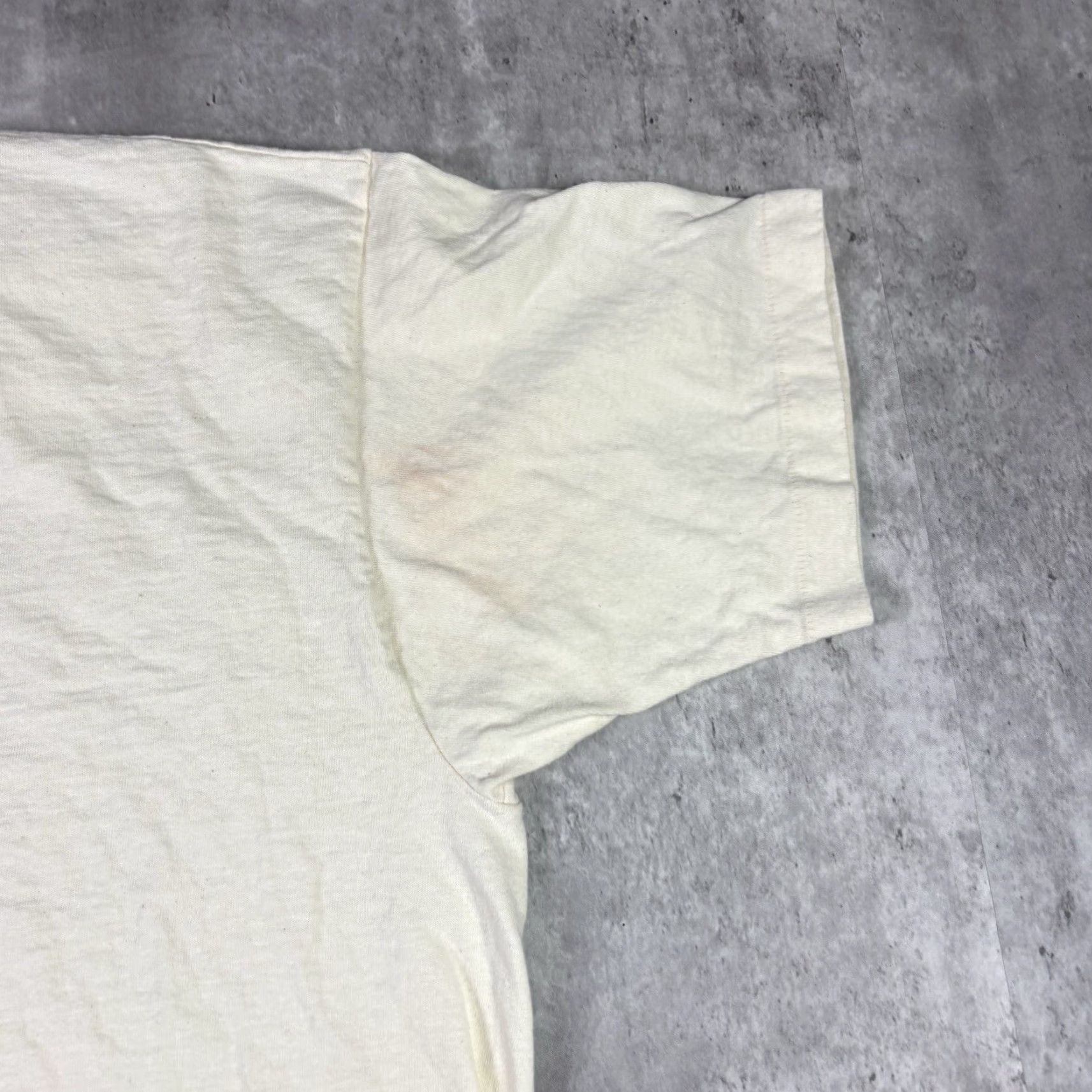 Fruit Of The Loom VINTAGE Pirate Ship T Shirt Art Promo Single Stitch Adult 2XL 90s Disney Stitch White Cotton Fruit of the Loom Shirt Mens Size US XXL / EU 58 / 5 - 8 Thumbnail