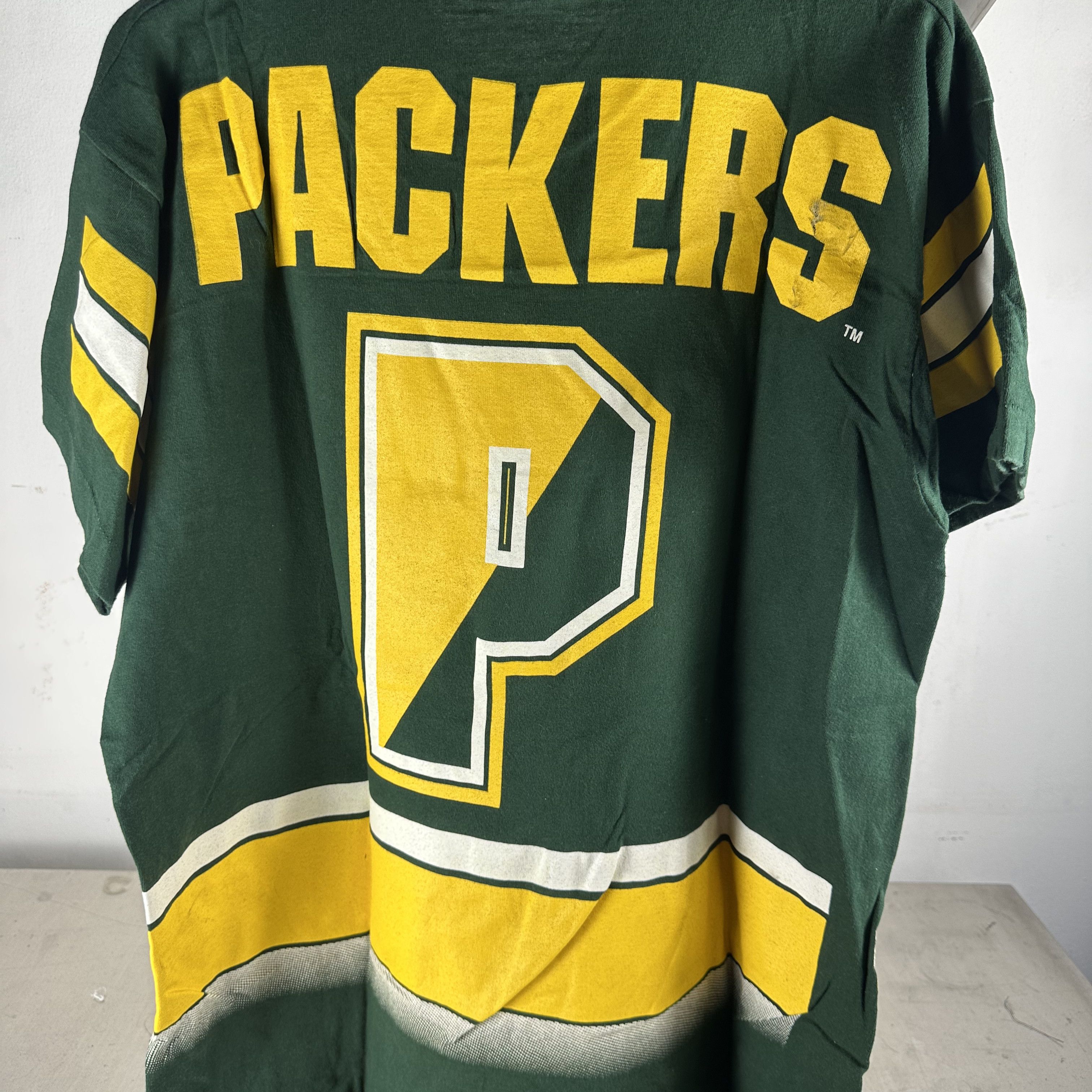 Vintage Vintage 1994 Green Bay Packers NFL Salem AOP T-Shirt Size US XL / EU 56 / 4 - 4 Thumbnail
