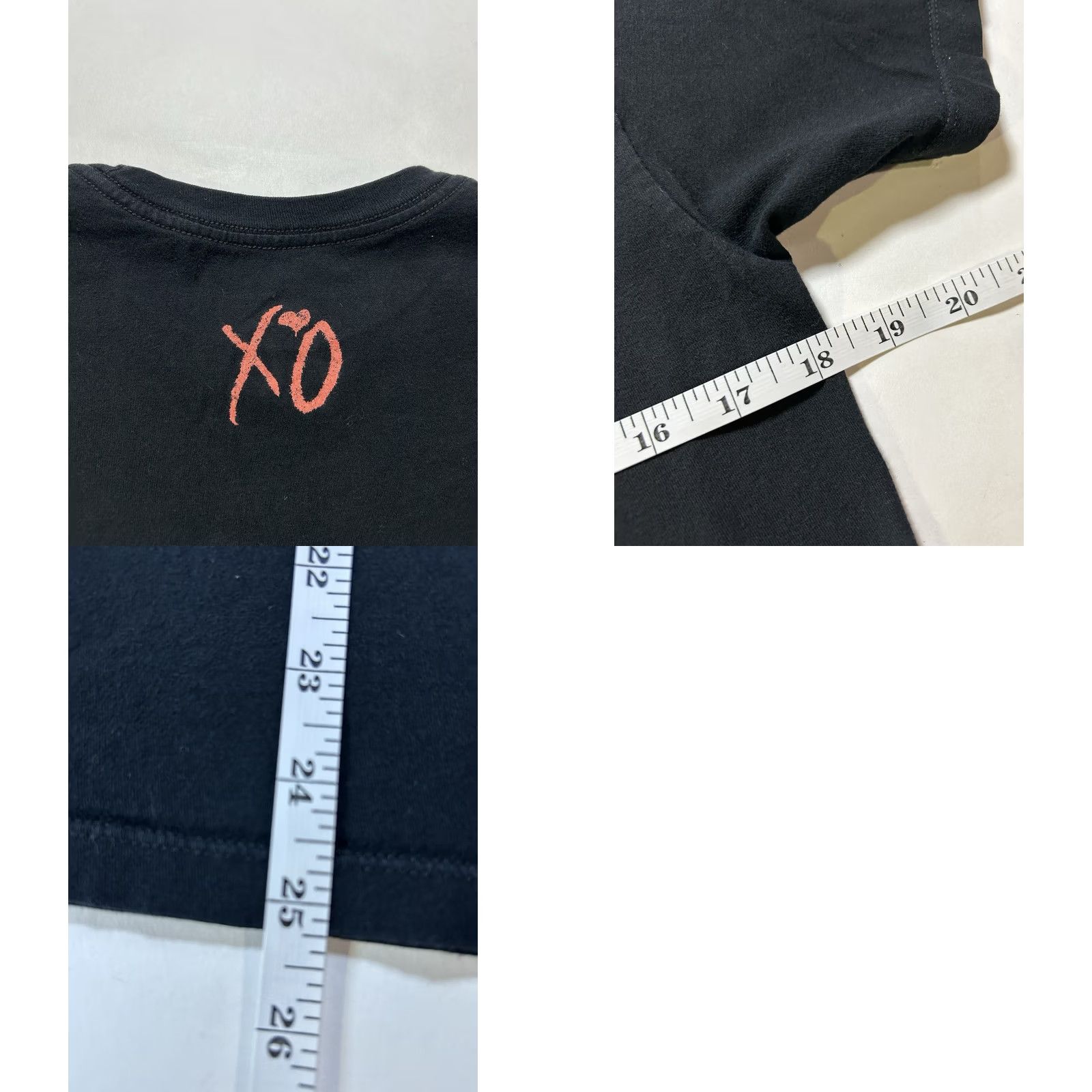 Vintage The Weekend XO Starboy Legend Of The Fall 2017 World Tour Tee Small Black Size US S / EU 44-46 / 1 - 8 Thumbnail