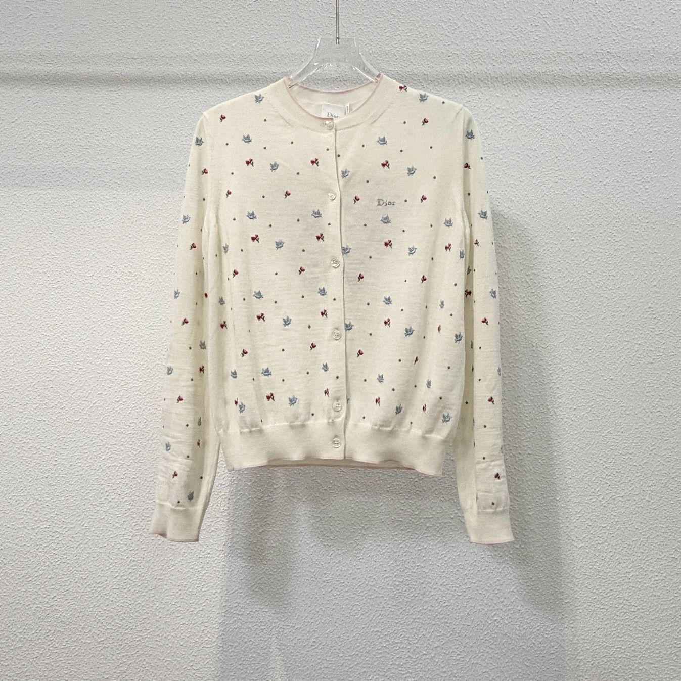 Dior Dior Floral Embroidery Cardigan Size 36 Size XS / US 0-2 / IT 36-38 - 1 Thumbnail