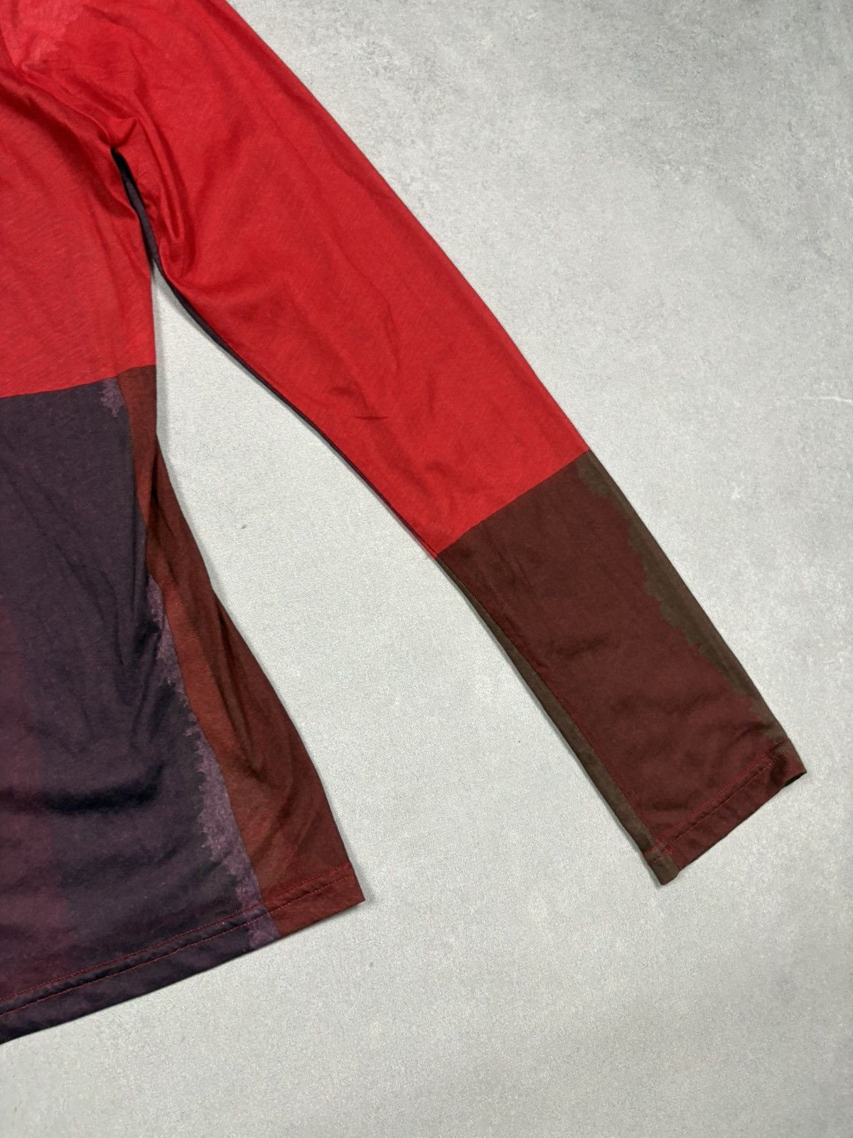 Rundholz Rundholz Abstract Color Block Mesh Long Sleeve Top Size M Size M / US 6-8 / IT 42-44 - 18 Thumbnail