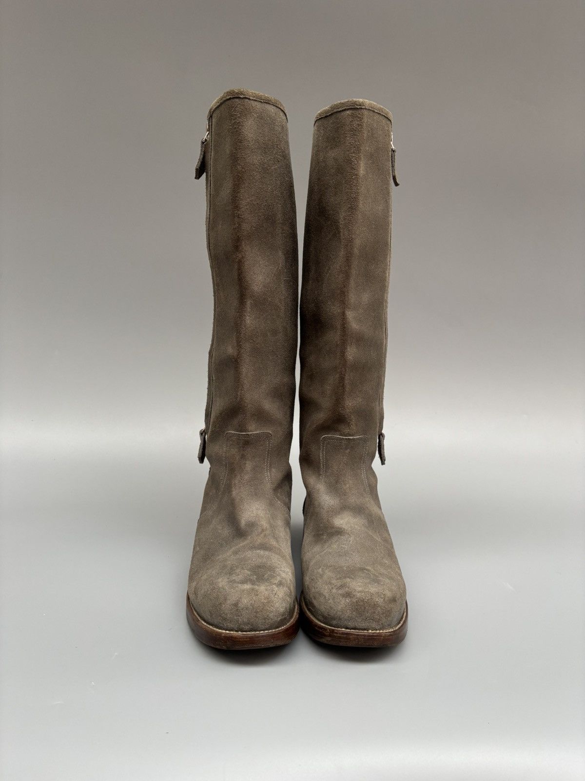 Hermes F/W 2000 Hermes by Margiela Distressed Knee High Boots Size US 8 / IT 38 - 4 Thumbnail