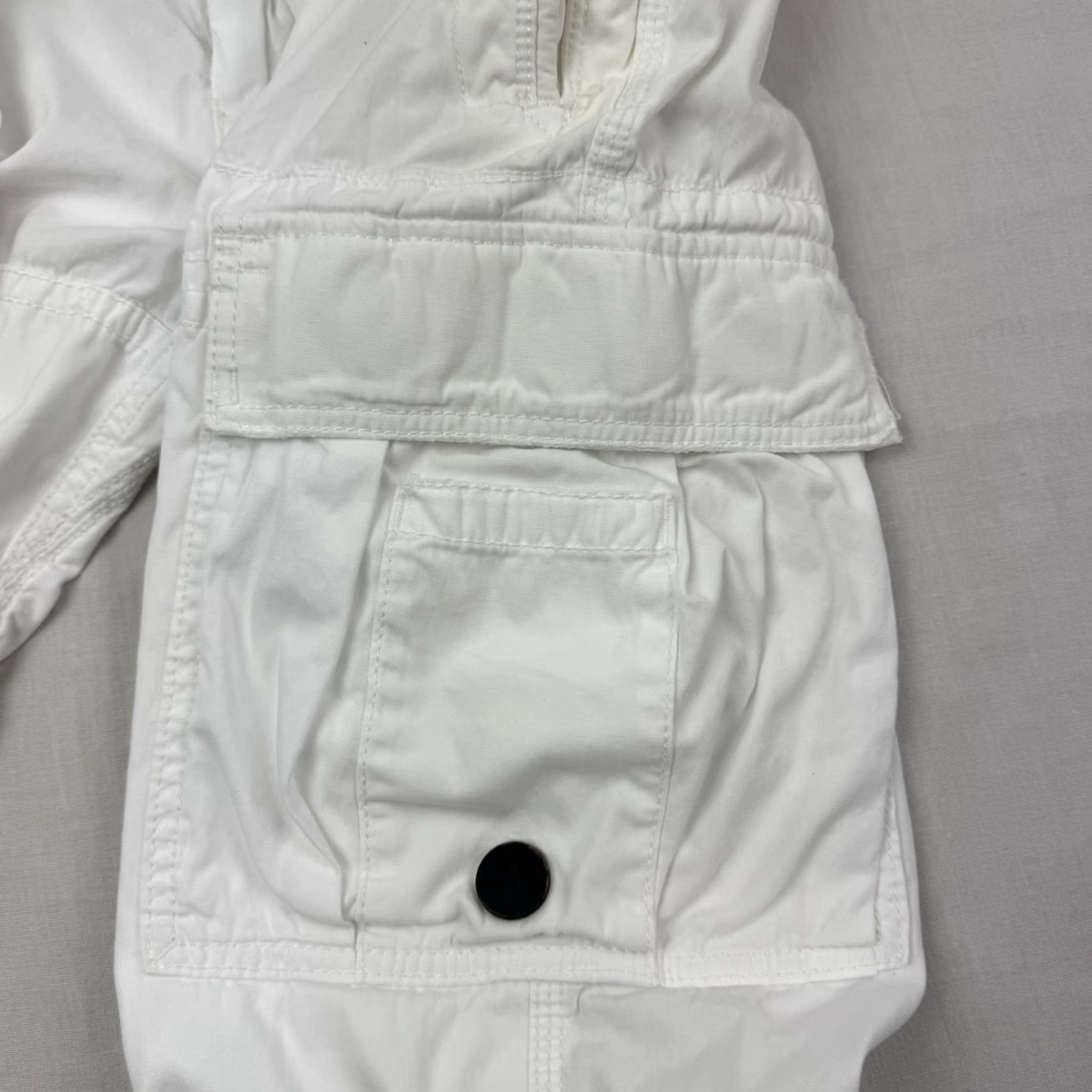 Polo Ralph Lauren VINTAGE Polo Ralph Lauren Cargo Pants Men's 34x32 White Relaxed Hipster 90s Army USA Pants Mens Size US S / EU 44-46 / 1 - 6 Thumbnail