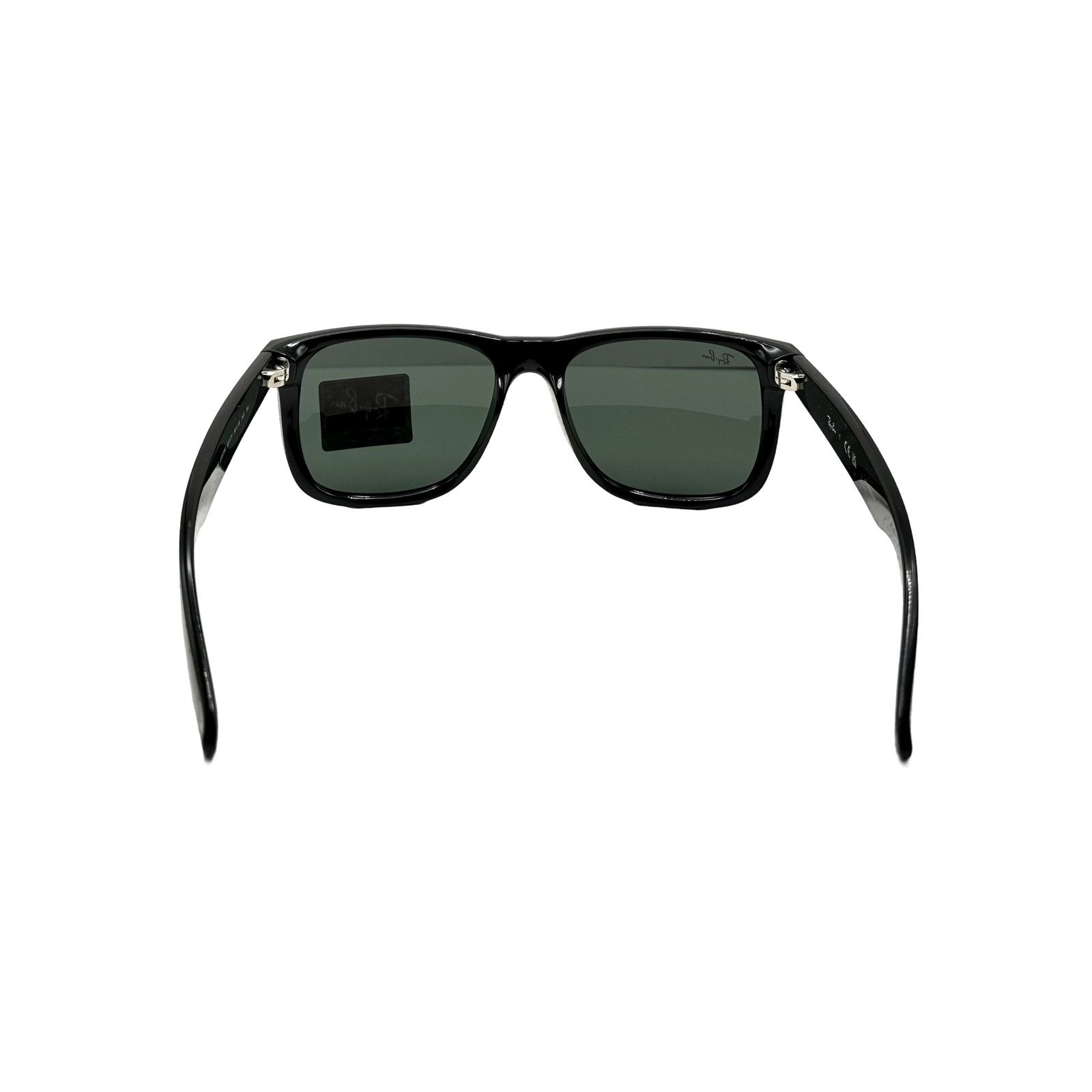 RayBan Ray-Ban Wayfarer Sunglasses Black Green Lens Justin RB4165 Size ONE SIZE - 3 Thumbnail