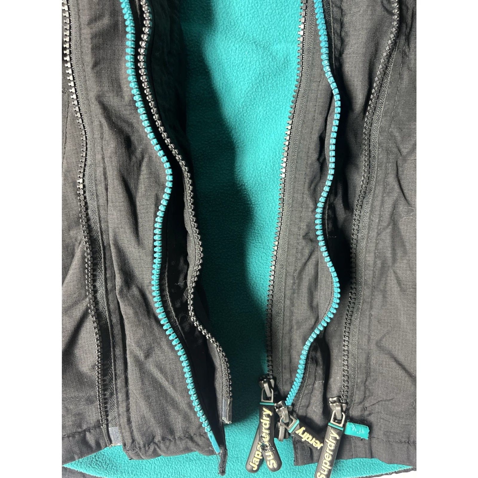 Superdry Superdry Jacket Windbreaker Black Shell Nylon Zip Pockets Full Zip Size S Men Size US S / EU 44-46 / 1 - 6 Thumbnail