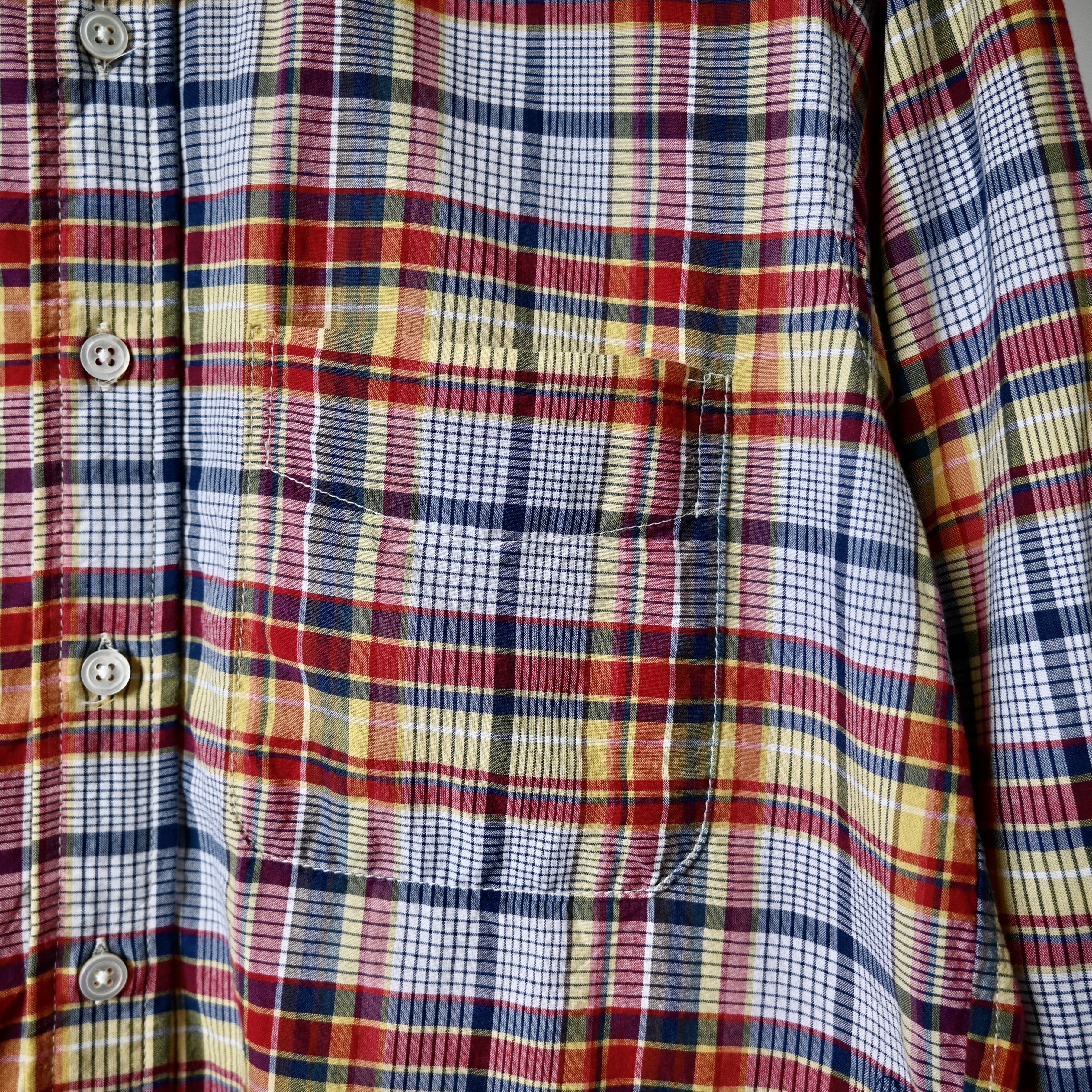 Engineered Garments Engineered Garments 19th century BD shirt, cotton madras Size US XS / EU 42 / 0 - 5 Thumbnail