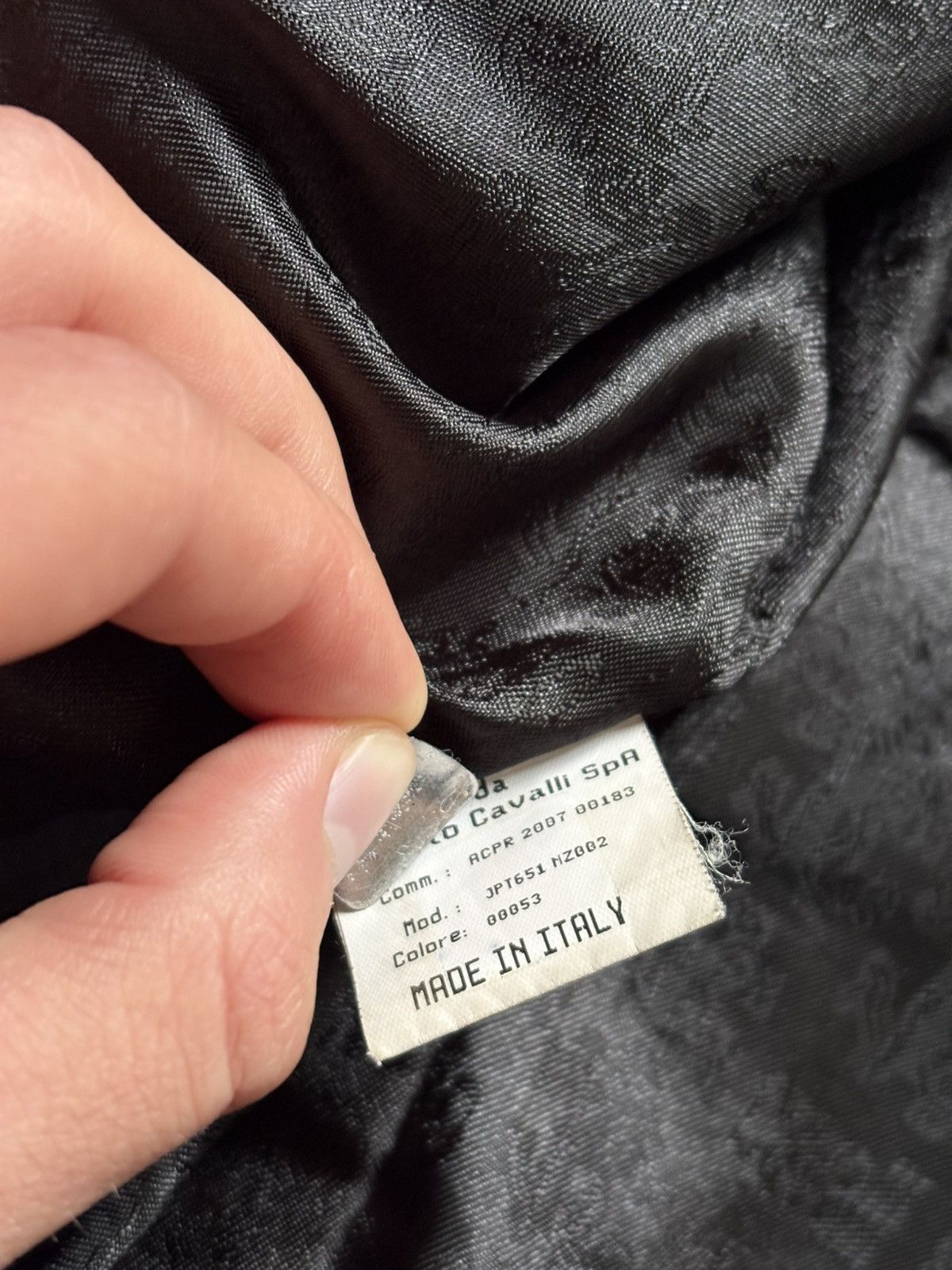 Roberto Cavalli Vintage Roberto Cavalli Avant Garde Biker Leather Jacket Size S / US 4 / IT 40 - 16 Thumbnail