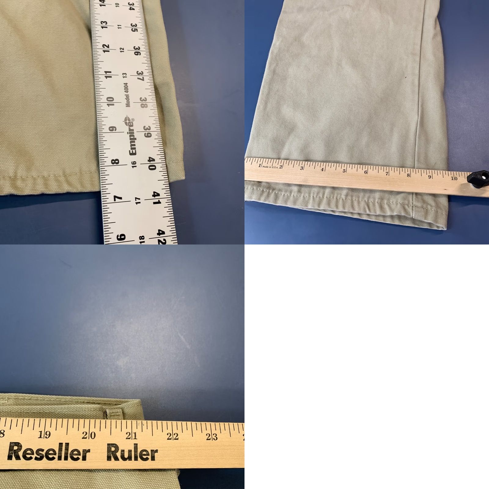 Dickies VINTAGE Dickies Carpenter Pants Mens 41X30 Beige Canvas Workwear Size US 42 / EU 58 - 11 Thumbnail