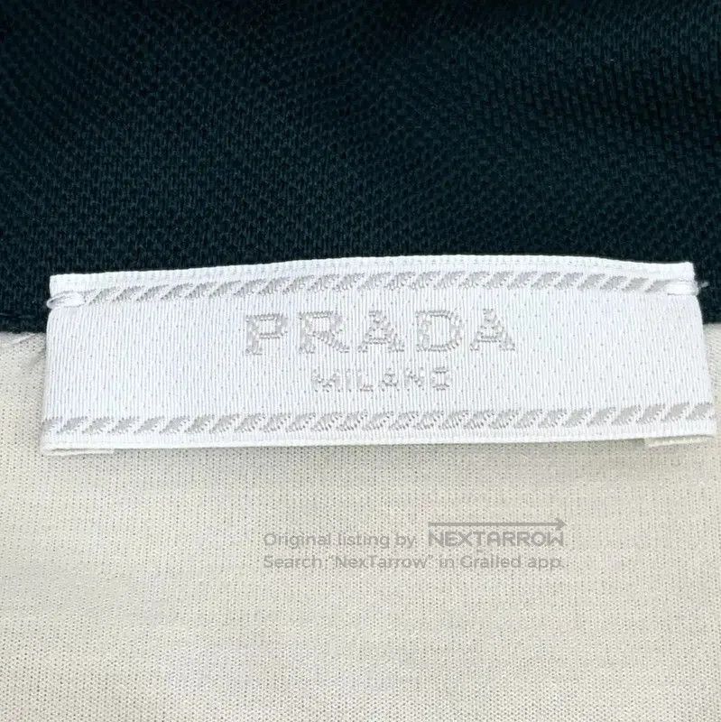 Prada Prada Color-Block Cotton Men's T-Shirt. Size US XL / EU 56 / 4 - 5 Thumbnail
