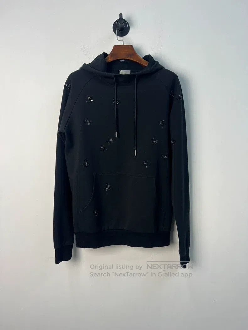 Dior Dior Black show patch embroidered little bee logo hoodie Size US XS / EU 42 / 0 - 1 Thumbnail