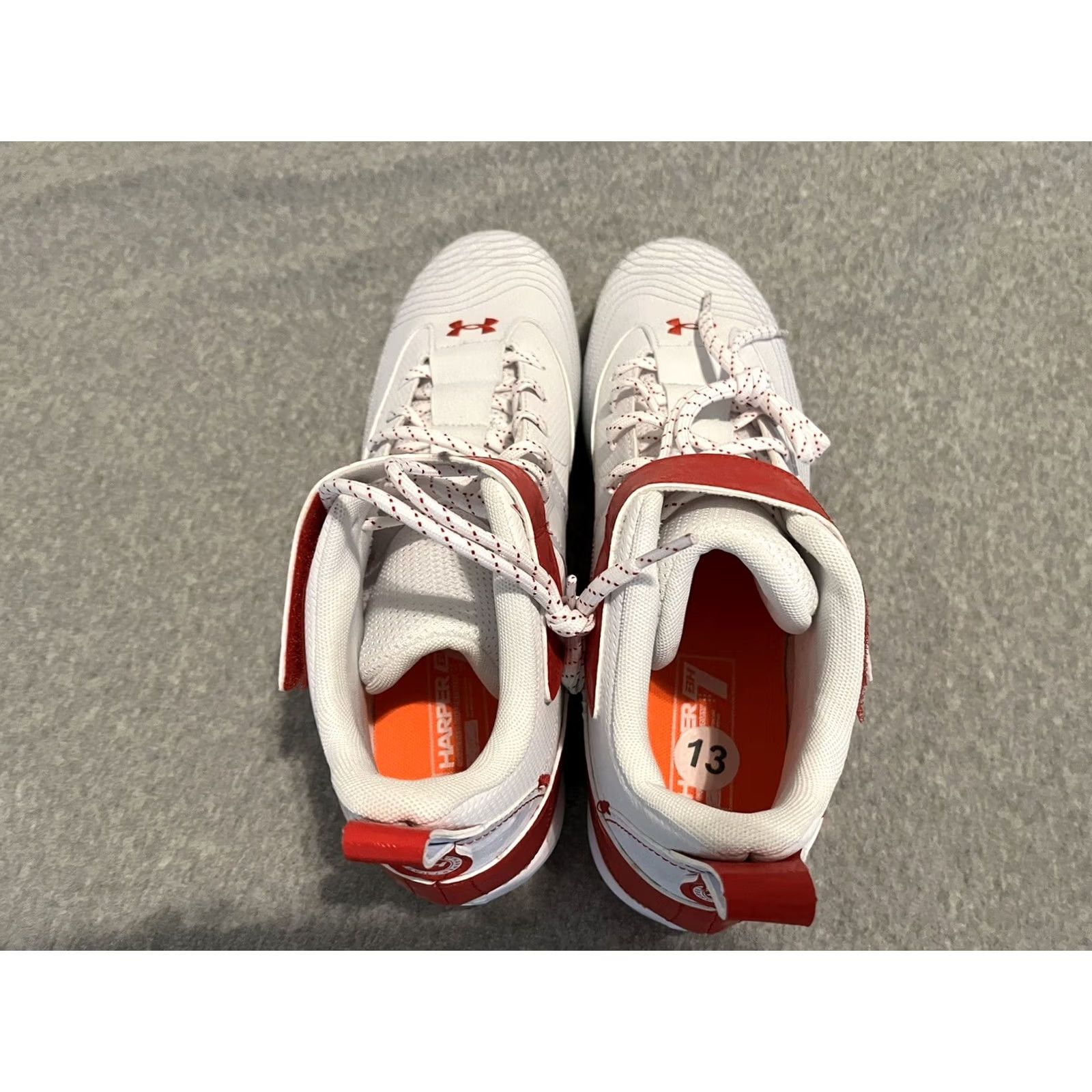 Under Armour Under Armour Bryce Harper 7 Cleats Baseball Mens Size 13 Red New Size US 13 / EU 46 - 6 Thumbnail