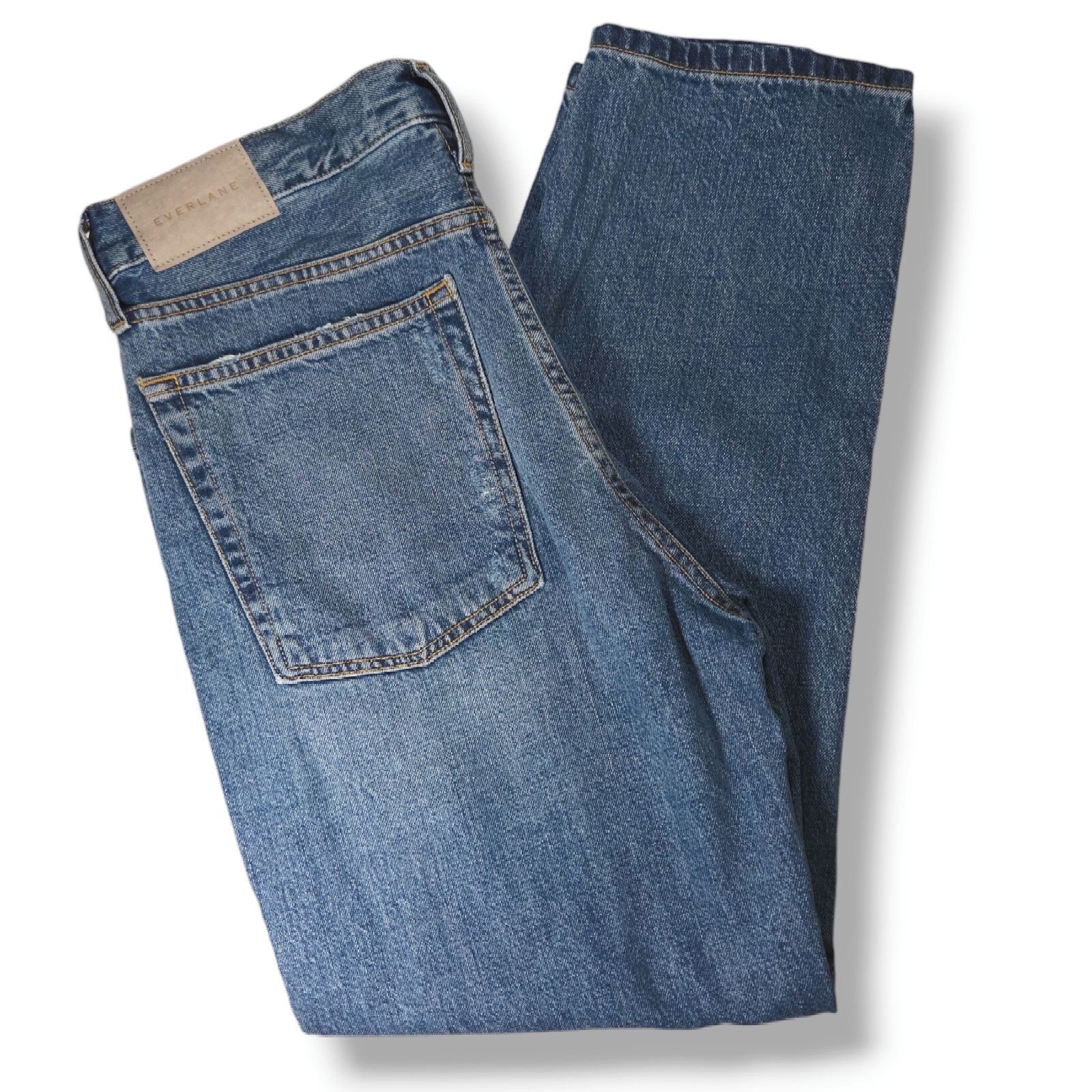 Everlane NWOT Everlane The Summer Slouch Crop Jeans Sz. 27x25 Blue Size 27" / US 4 / IT 40 - 2 Thumbnail