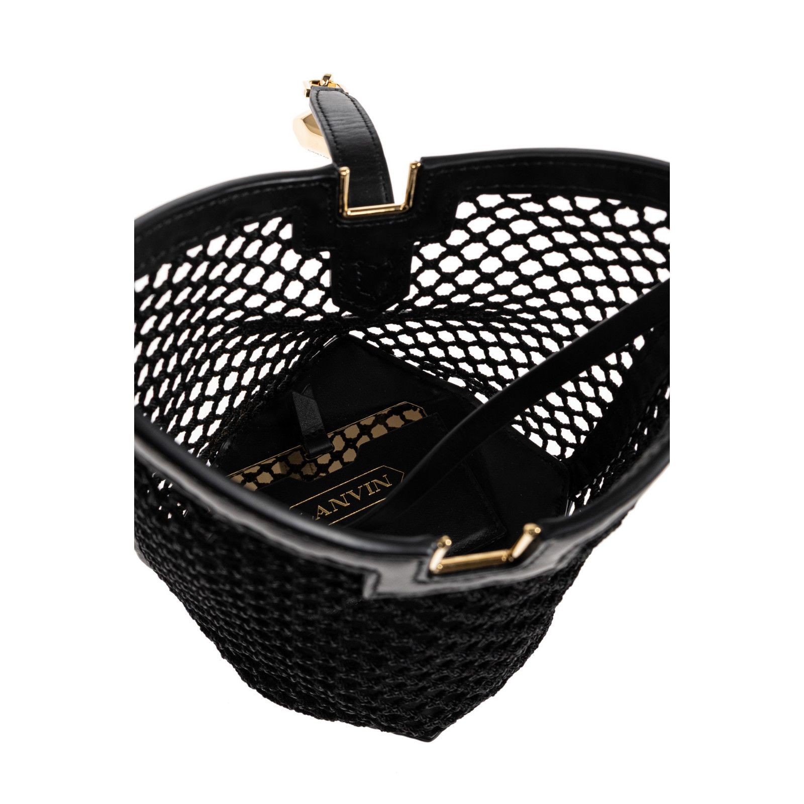 Lanvin LANVIN Catch Black Shoulder Bag New Size ONE SIZE - 4 Thumbnail