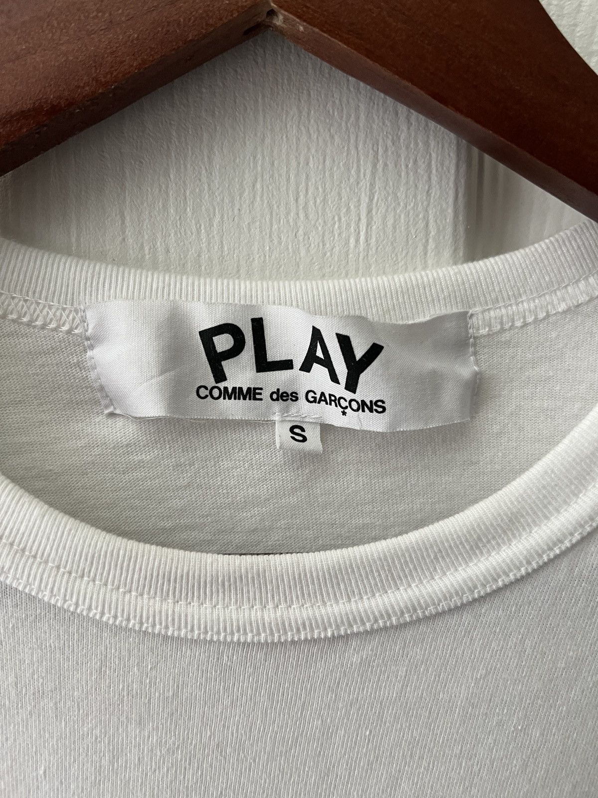 Comme des Garcons PLAY CDG Play Single Heart T-Shirt Size US S / EU 44-46 / 1 - 3 Thumbnail
