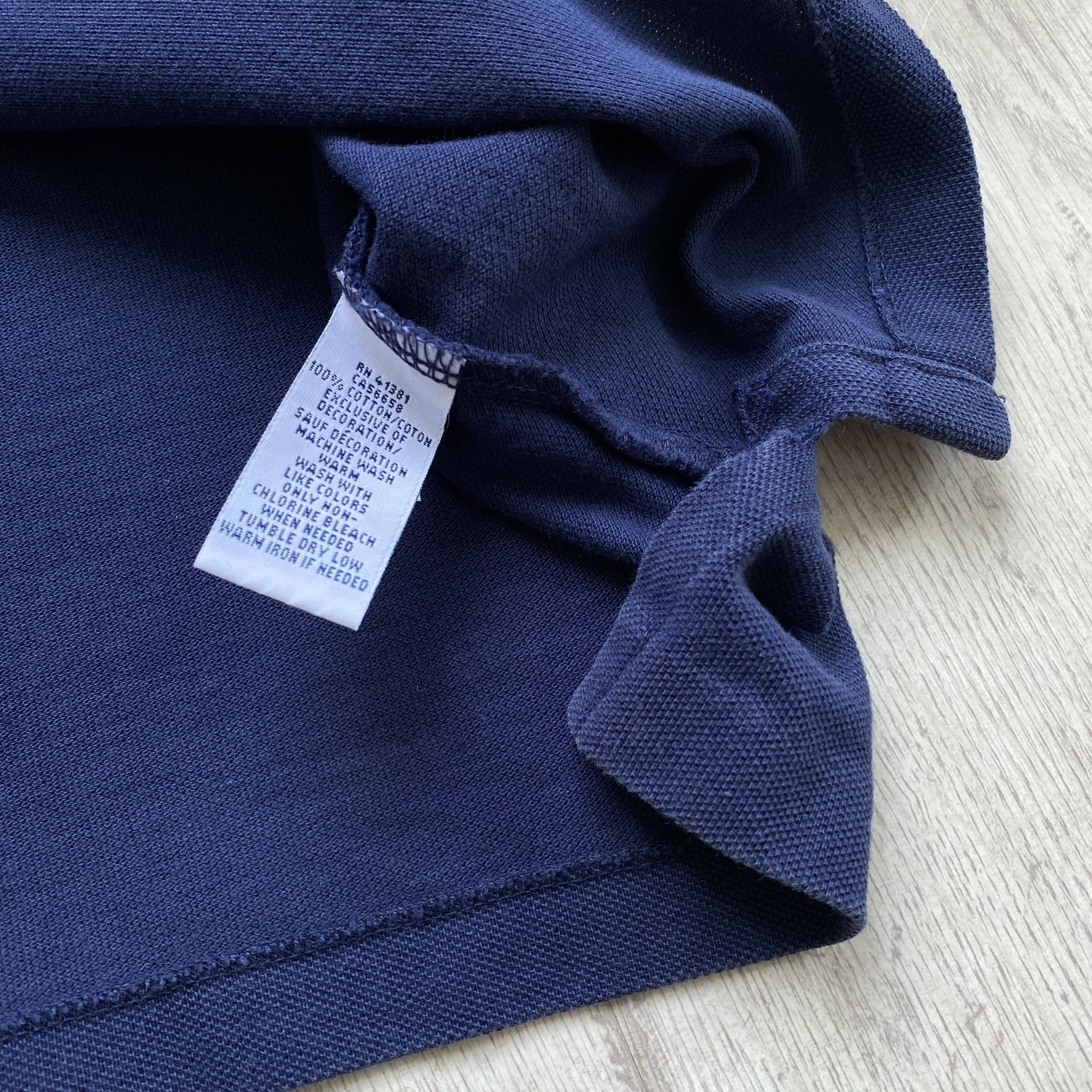 Polo Ralph Lauren Polo Ralph Lauren Polo tee Y2K Vintage 00s mini logo pony Size US L / EU 52-54 / 3 - 7 Thumbnail