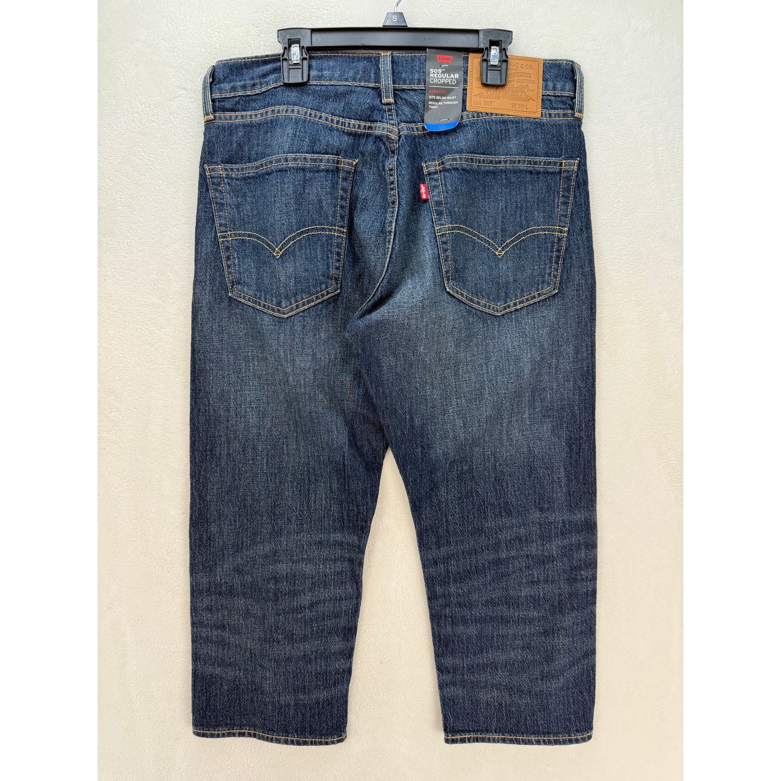 Levi's LEVI'S 505 REGULAR CORPPED MEN'S 30 PERFORMANCE COOL STRETCH Size US 30 / EU 46 - 2 Thumbnail