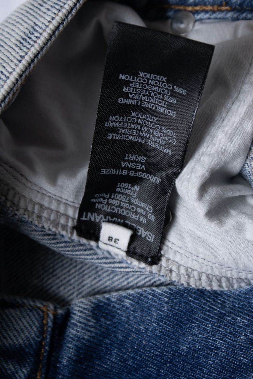 Isabel Marant Isabel Marant, blue mini denim skirt Size 27" / US 4 / IT 40 - 6 Thumbnail