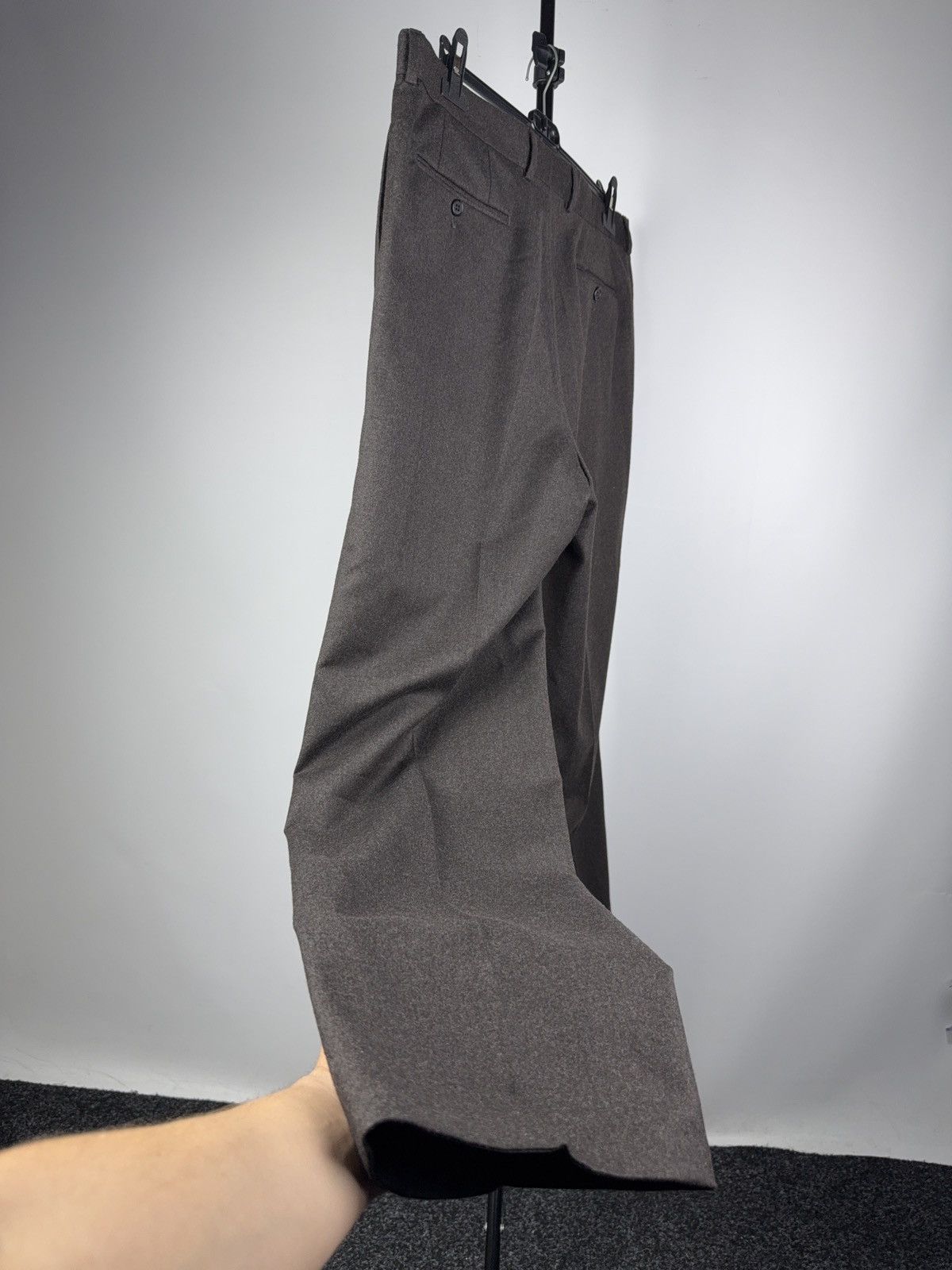Balmain Vintage 00s Archive Luxury Balmain Wool dress pants Size US 36 / EU 52 - 11 Thumbnail