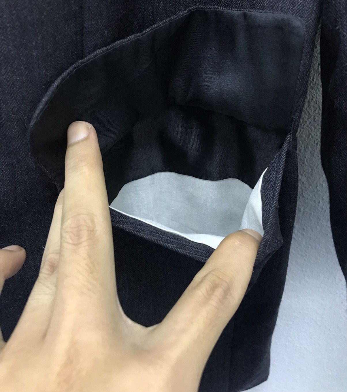Y's × Y's for Men × Yohji Yamamoto Vintage Yohji Yamamoto D’urban A.A.R Wool Blazer Size US L / EU 52-54 / 3 - 7 Thumbnail